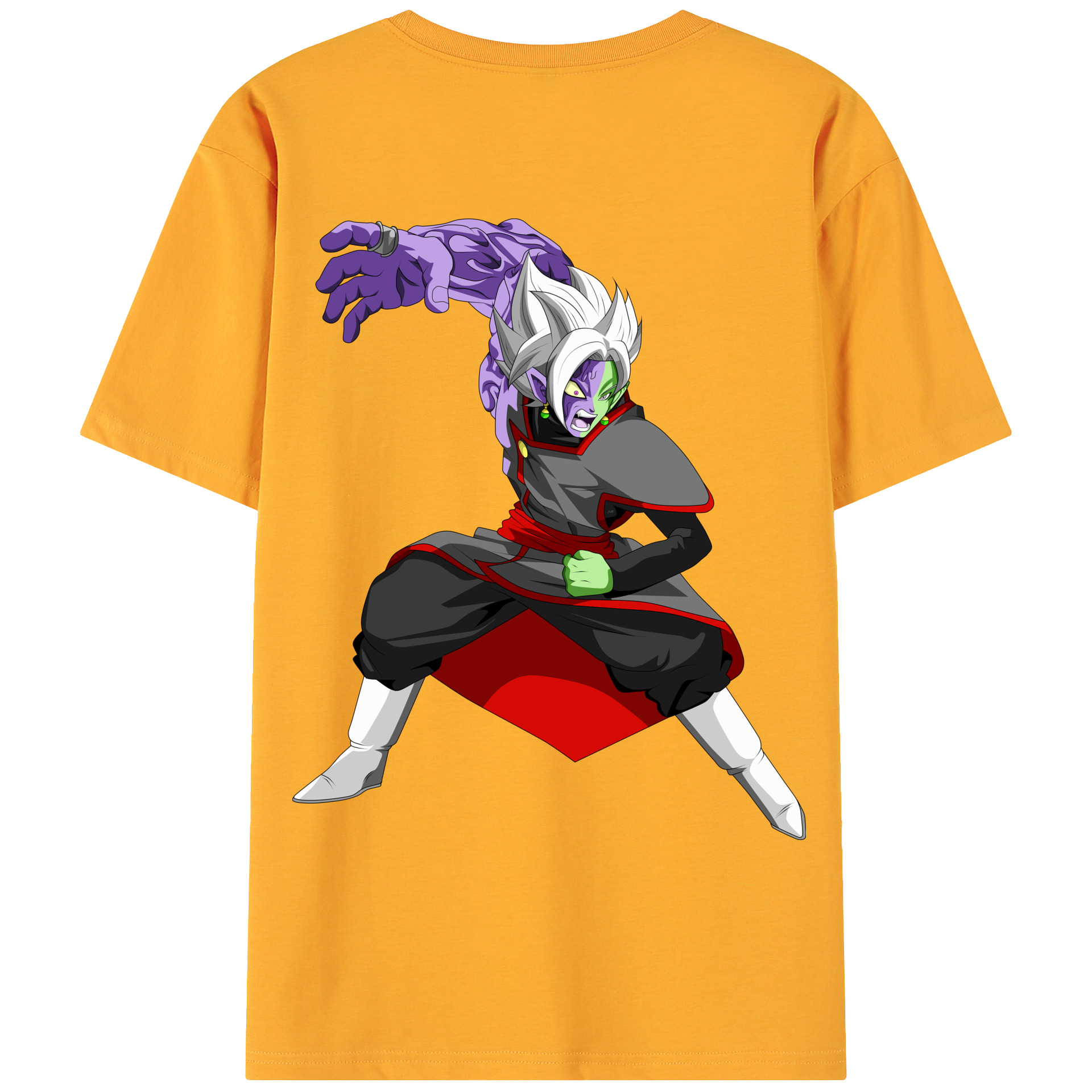 （画像用） ドラゴンボール ベジット DRAGON BALL Vegetto 綿100％ メンズ半袖Tシャツ（バックプリント） 通気性