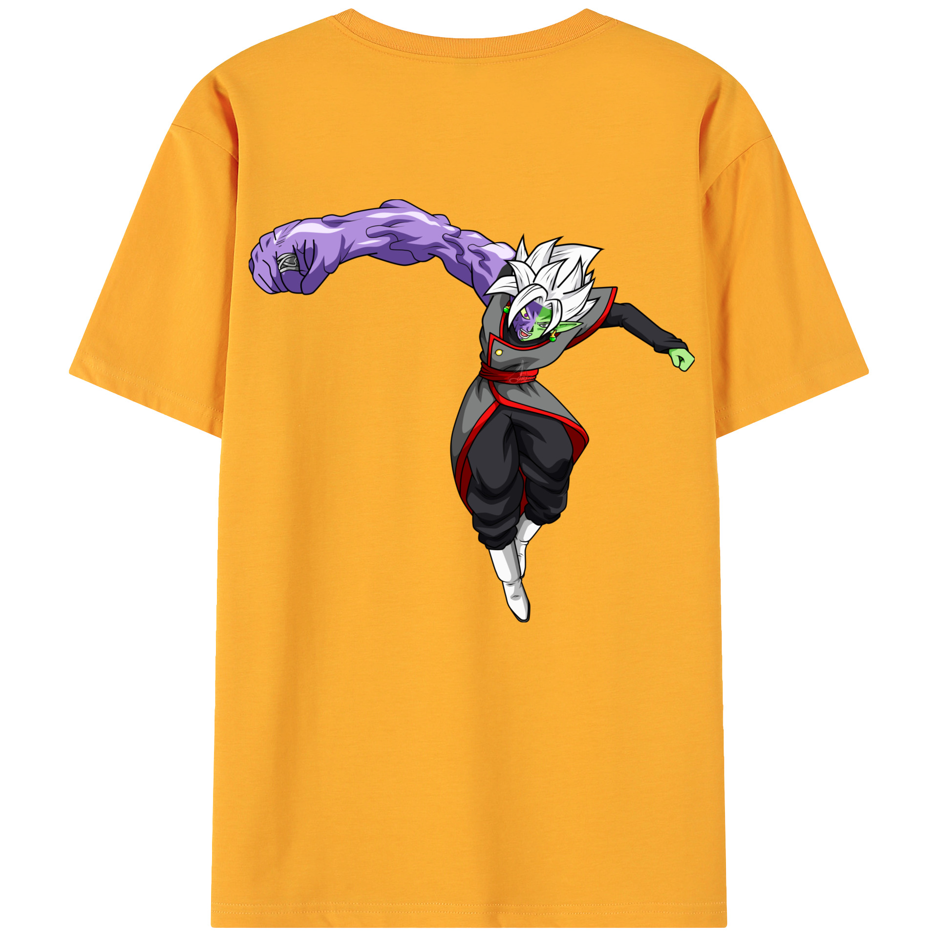 （画像用） ドラゴンボール ベジット DRAGON BALL Vegetto 綿100％ メンズ半袖Tシャツ（バックプリント） 通気性