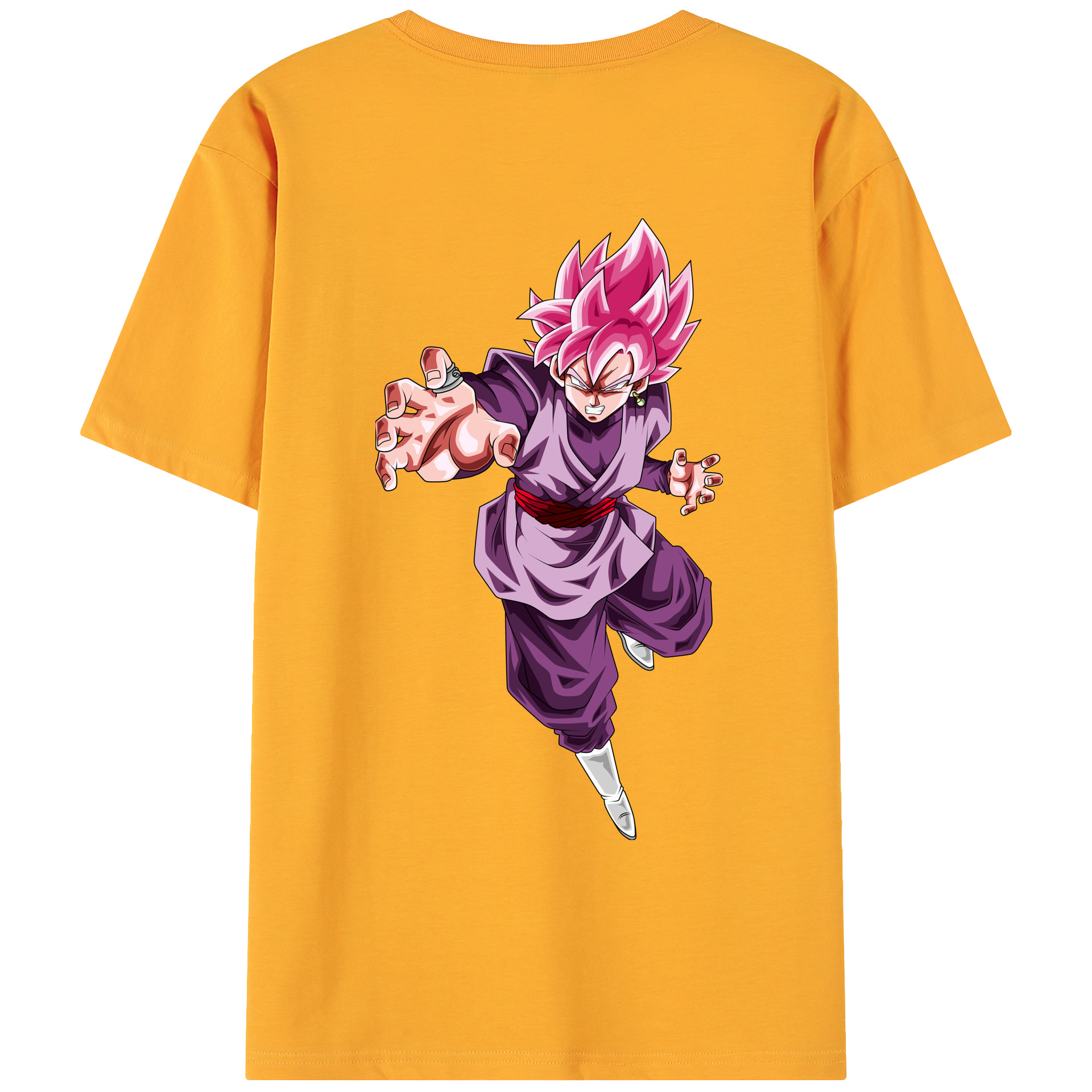 （画像用） ドラゴンボール ベジット DRAGON BALL Vegetto 綿100％ メンズ半袖Tシャツ（バックプリント） 通気性