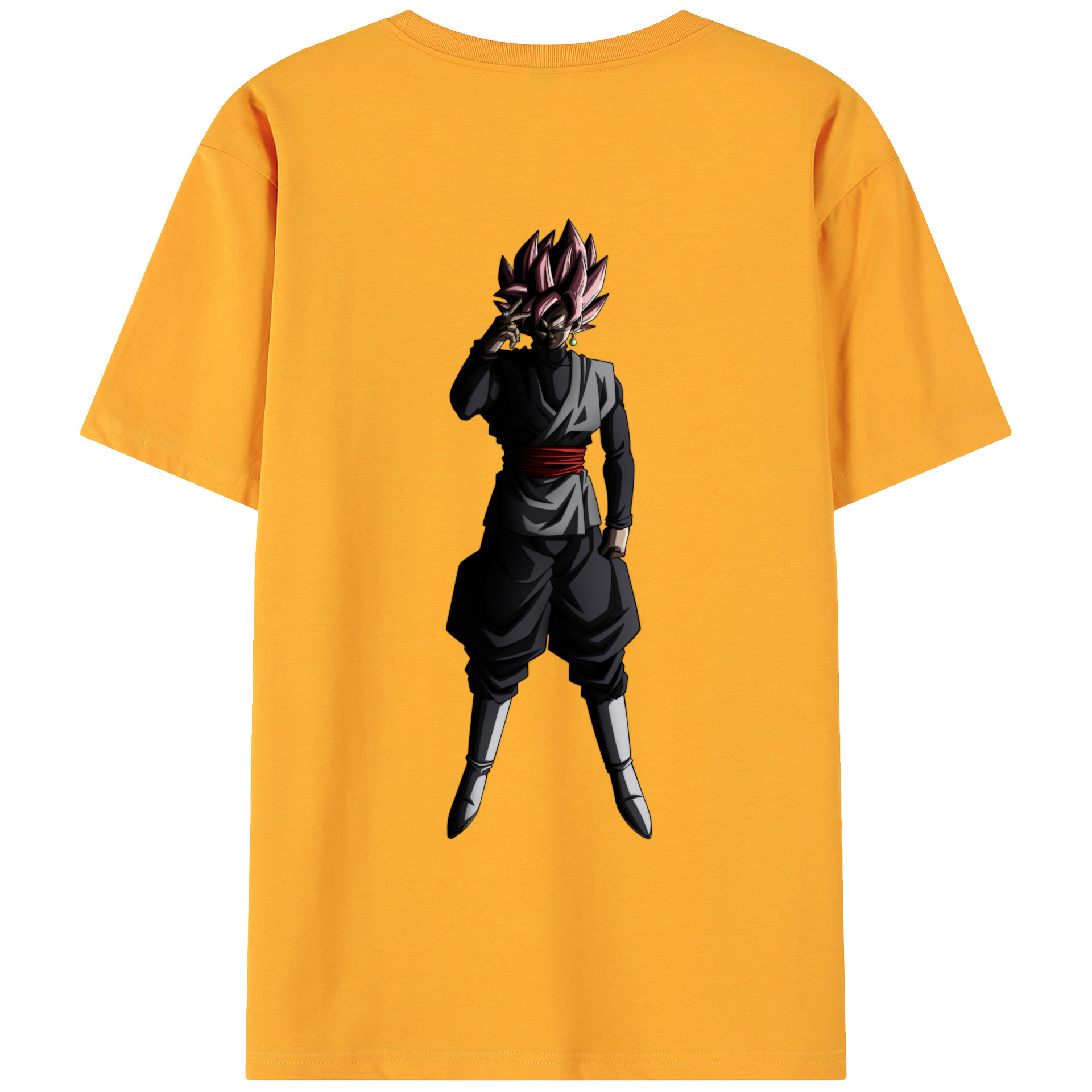 （画像用） ドラゴンボール ベジット DRAGON BALL Vegetto 綿100％ メンズ半袖Tシャツ（バックプリント） 通気性