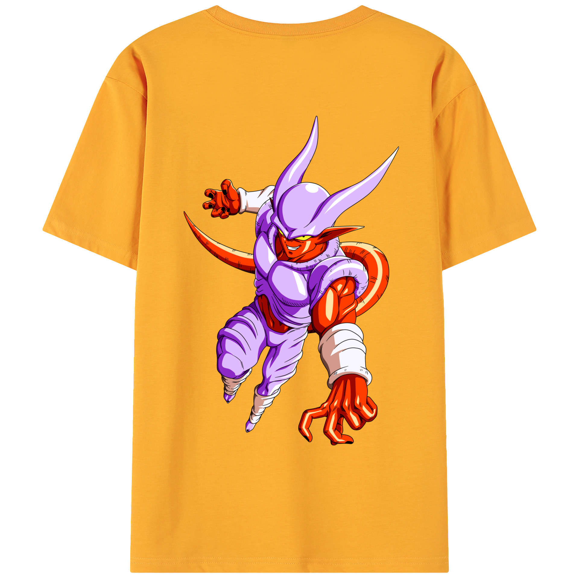 （画像用） ドラゴンボール ジャネンバ DRAGON BALL Janemba 綿100％ メンズ半袖Tシャツ（バックプリント） 通気性