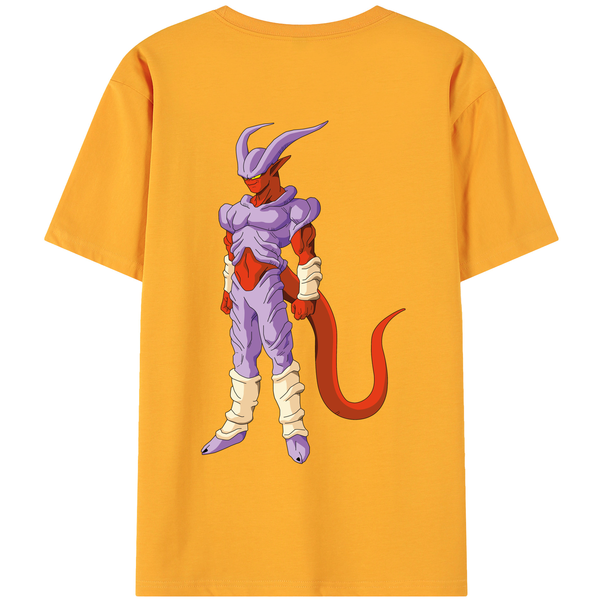 （画像用） ドラゴンボール ジャネンバ DRAGON BALL Janemba 綿100％ メンズ半袖Tシャツ（バックプリント） 通気性