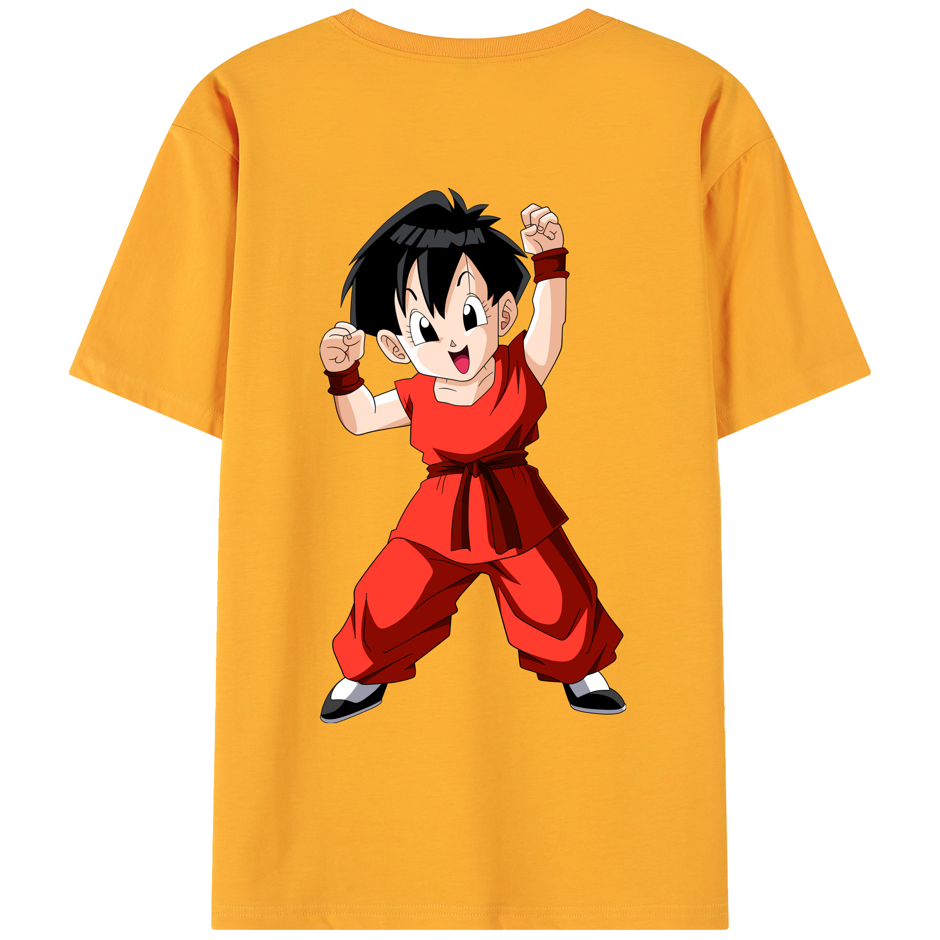 （画像用） ドラゴンボール パン DRAGON BALL Pan 綿100％ メンズ半袖Tシャツ（バックプリント） 通気性