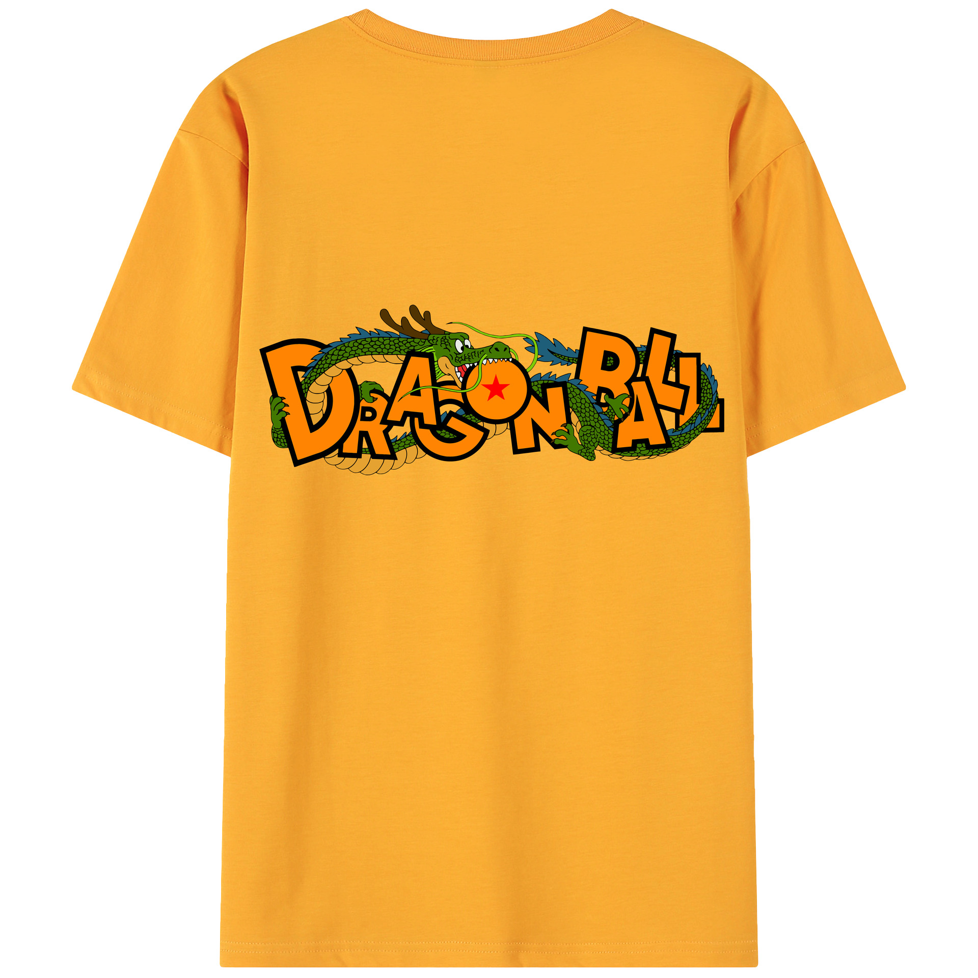 （画像用） ドラゴンボール DRAGON BALL 綿100％ メンズ半袖Tシャツ（バックプリント） 通気性