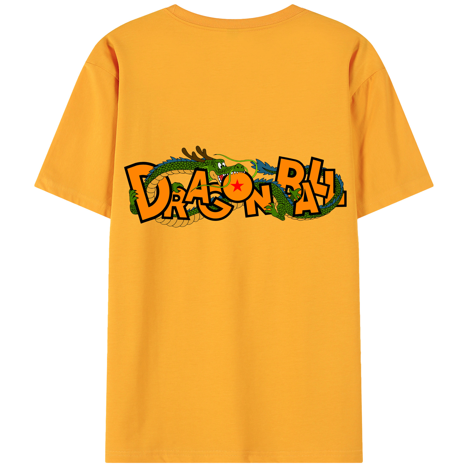 （画像用） ドラゴンボール DRAGON BALL 綿100％ メンズ半袖Tシャツ（バックプリント） 通気性