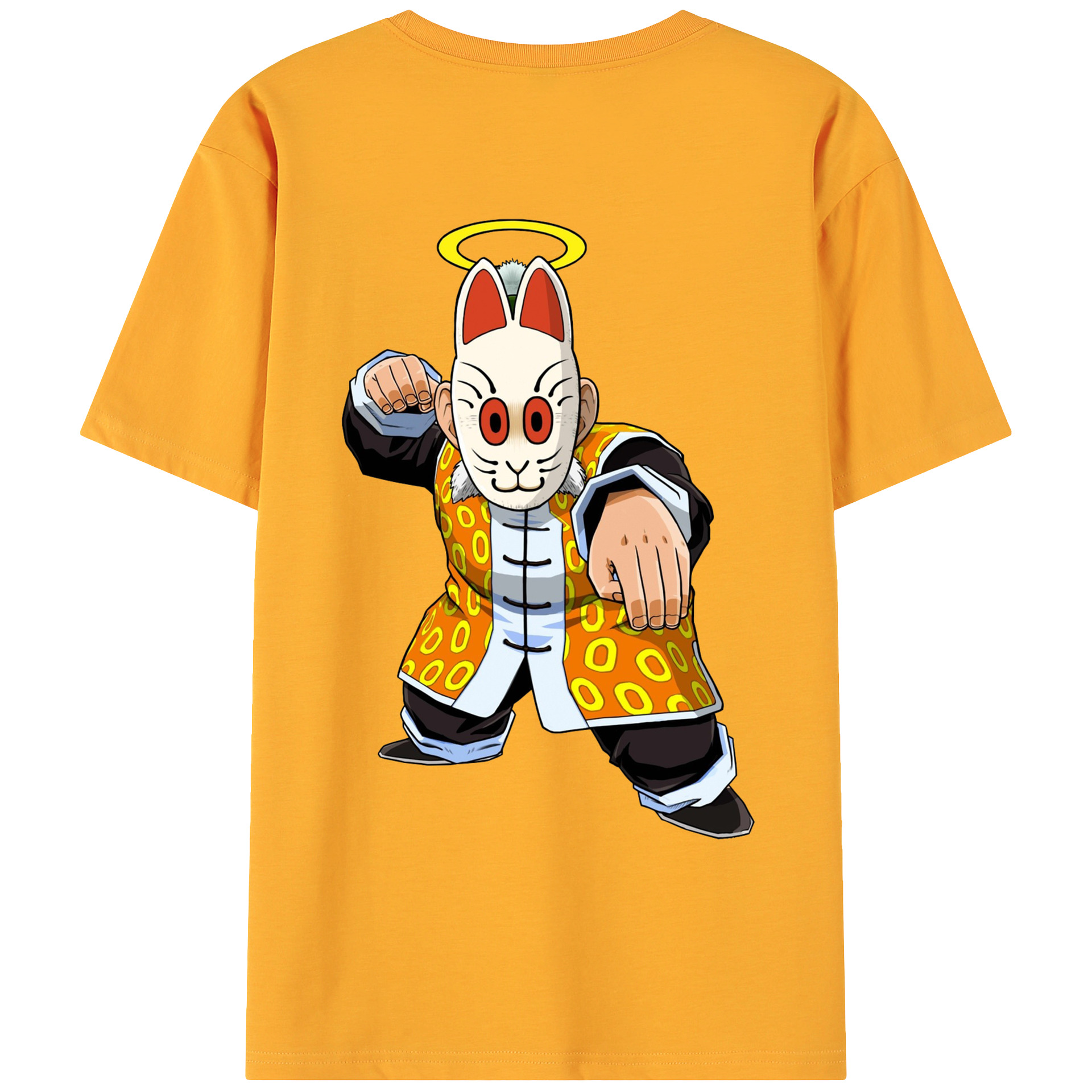 （画像用） ドラゴンボール DRAGON BALL 綿100％ メンズ半袖Tシャツ（バックプリント） 通気性