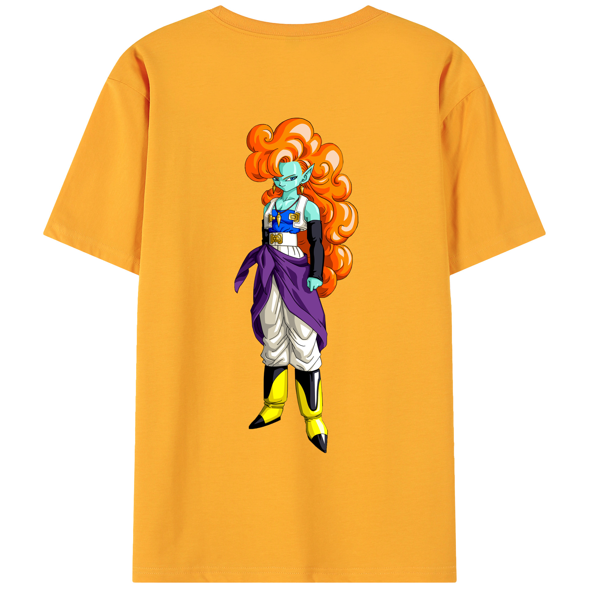 （画像用） ドラゴンボール DRAGON BALL 綿100％ メンズ半袖Tシャツ（バックプリント） 通気性