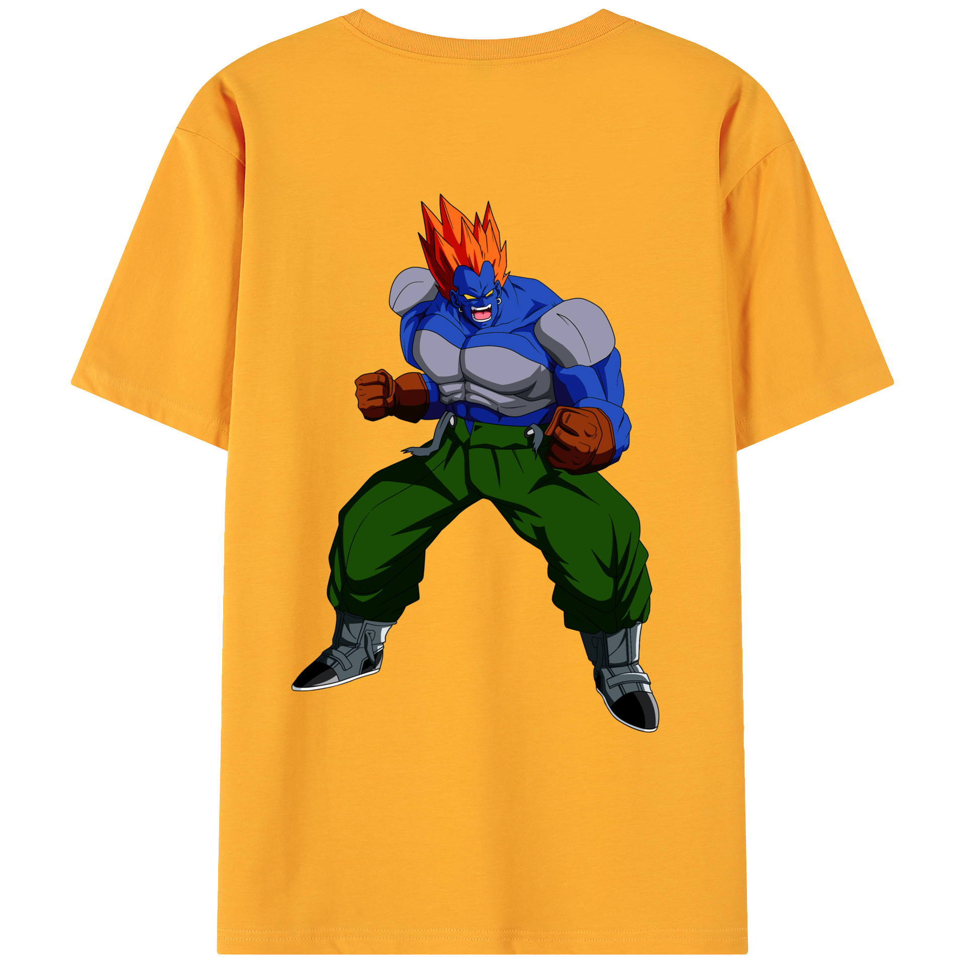 （画像用） ドラゴンボール DRAGON BALL 綿100％ メンズ半袖Tシャツ（バックプリント） 通気性