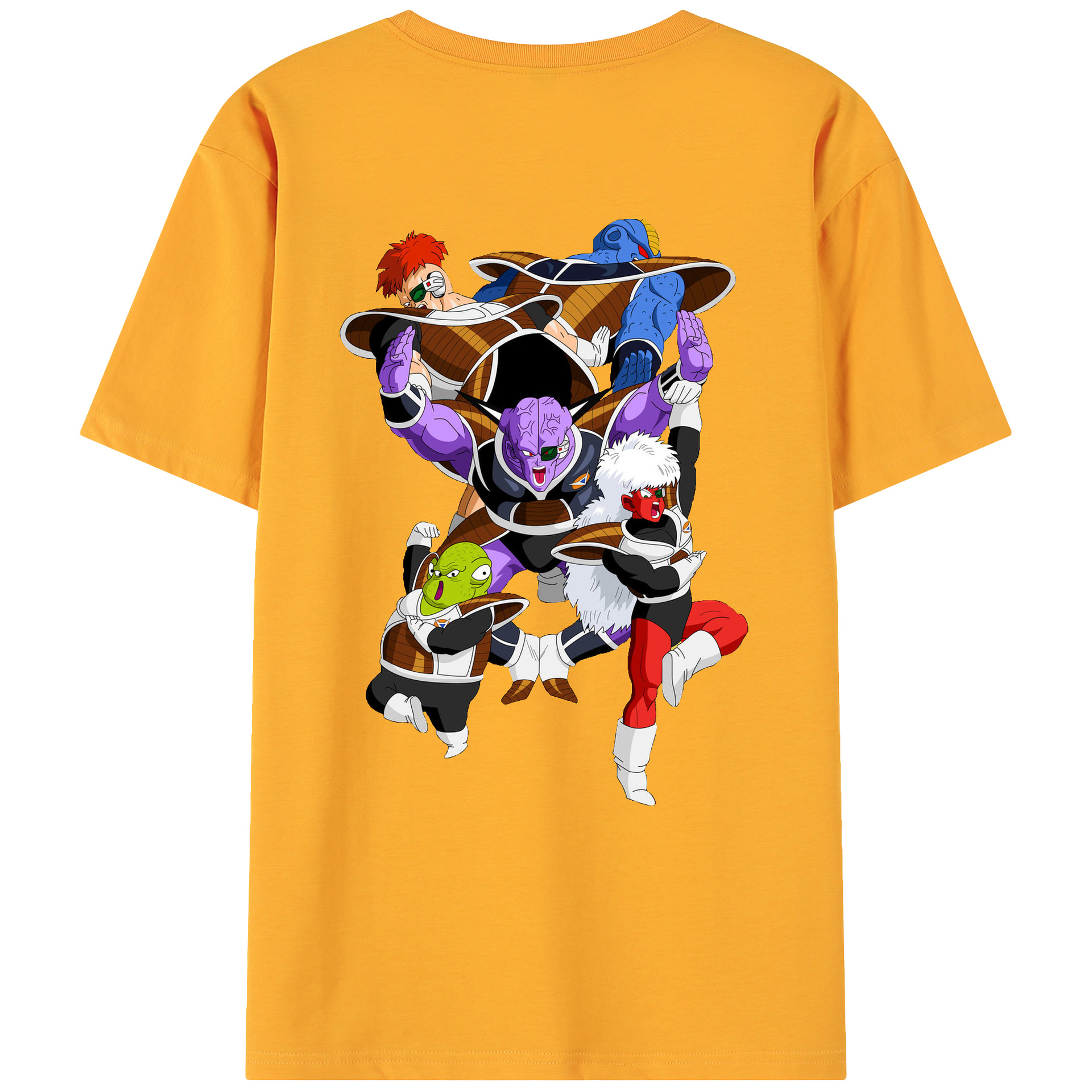 （画像用） ドラゴンボール DRAGON BALL 綿100％ メンズ半袖Tシャツ（バックプリント） 通気性