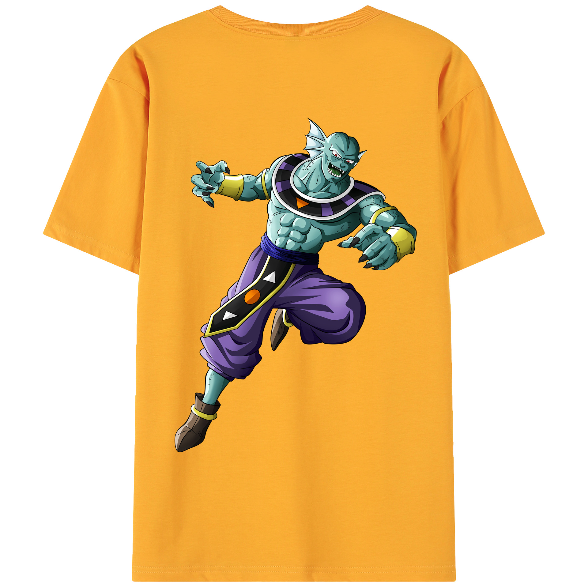 （画像用） ドラゴンボール DRAGON BALL 綿100％ メンズ半袖Tシャツ（バックプリント） 通気性