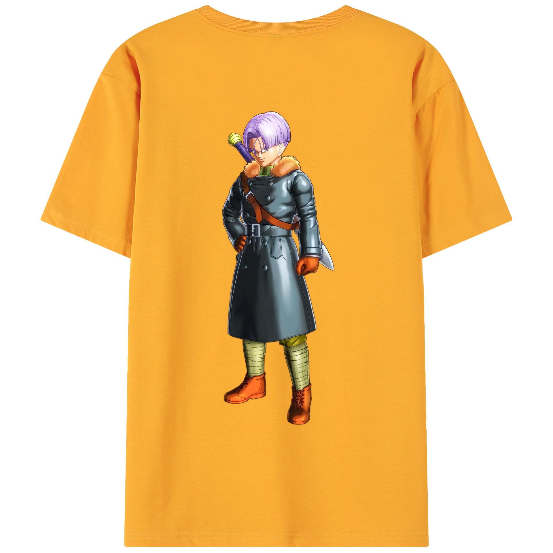 （画像用） ドラゴンボール DRAGON BALL 綿100％ メンズ半袖Tシャツ（バックプリント） 通気性