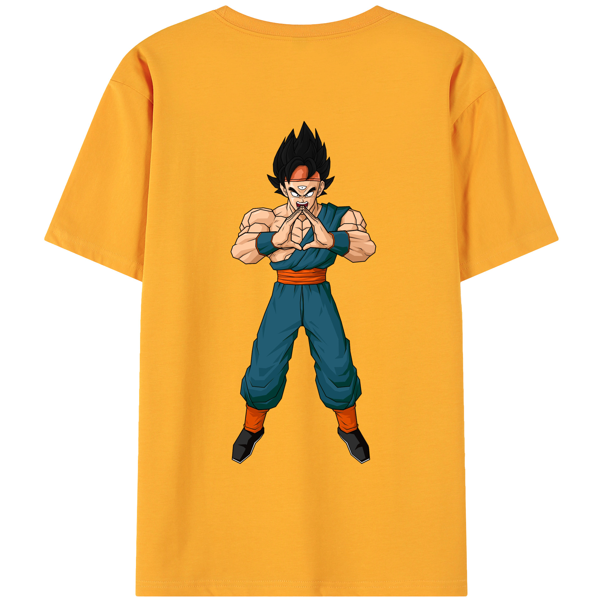 （画像用） ドラゴンボール DRAGON BALL 綿100％ メンズ半袖Tシャツ（バックプリント） 通気性