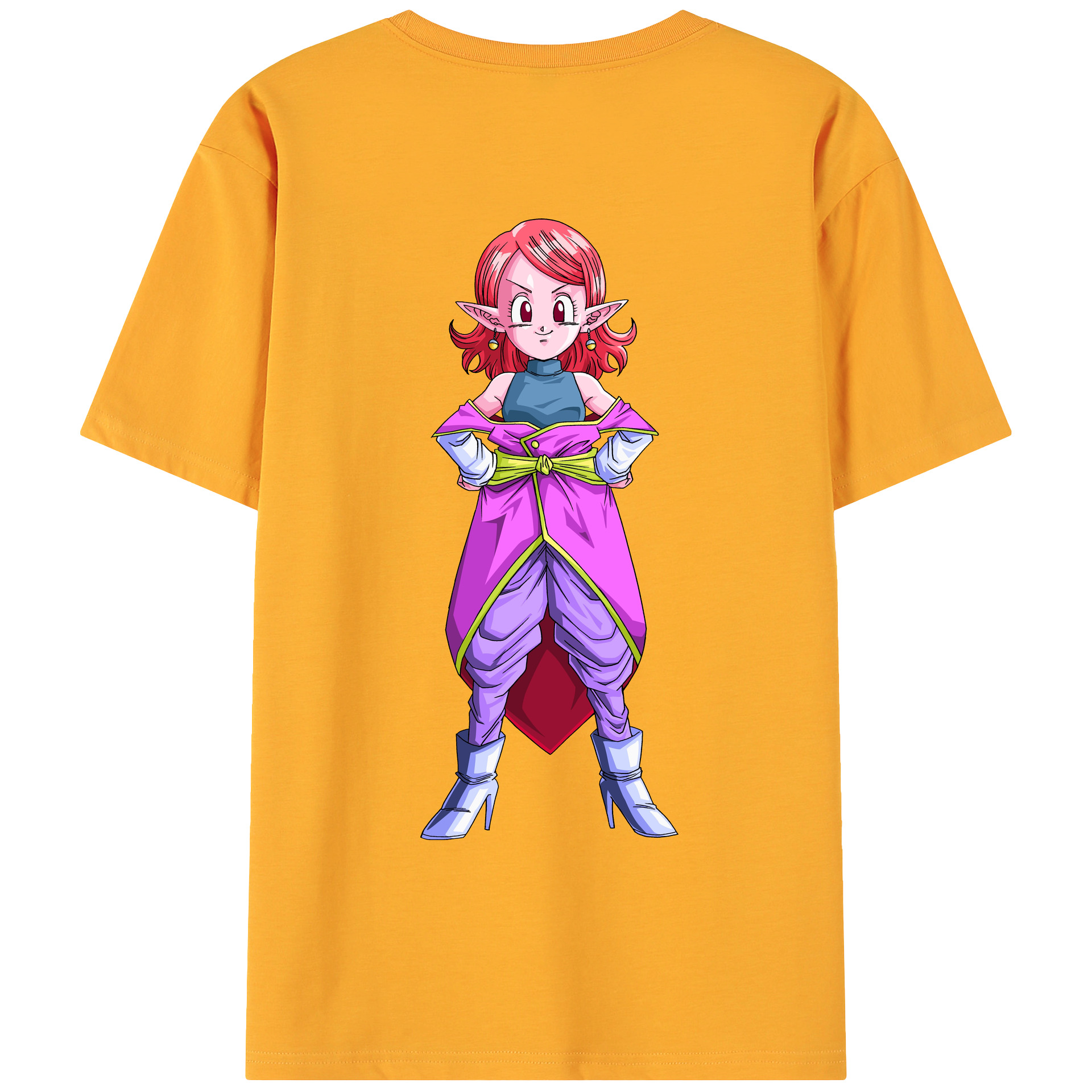 （画像用） ドラゴンボール DRAGON BALL 綿100％ メンズ半袖Tシャツ（バックプリント） 通気性