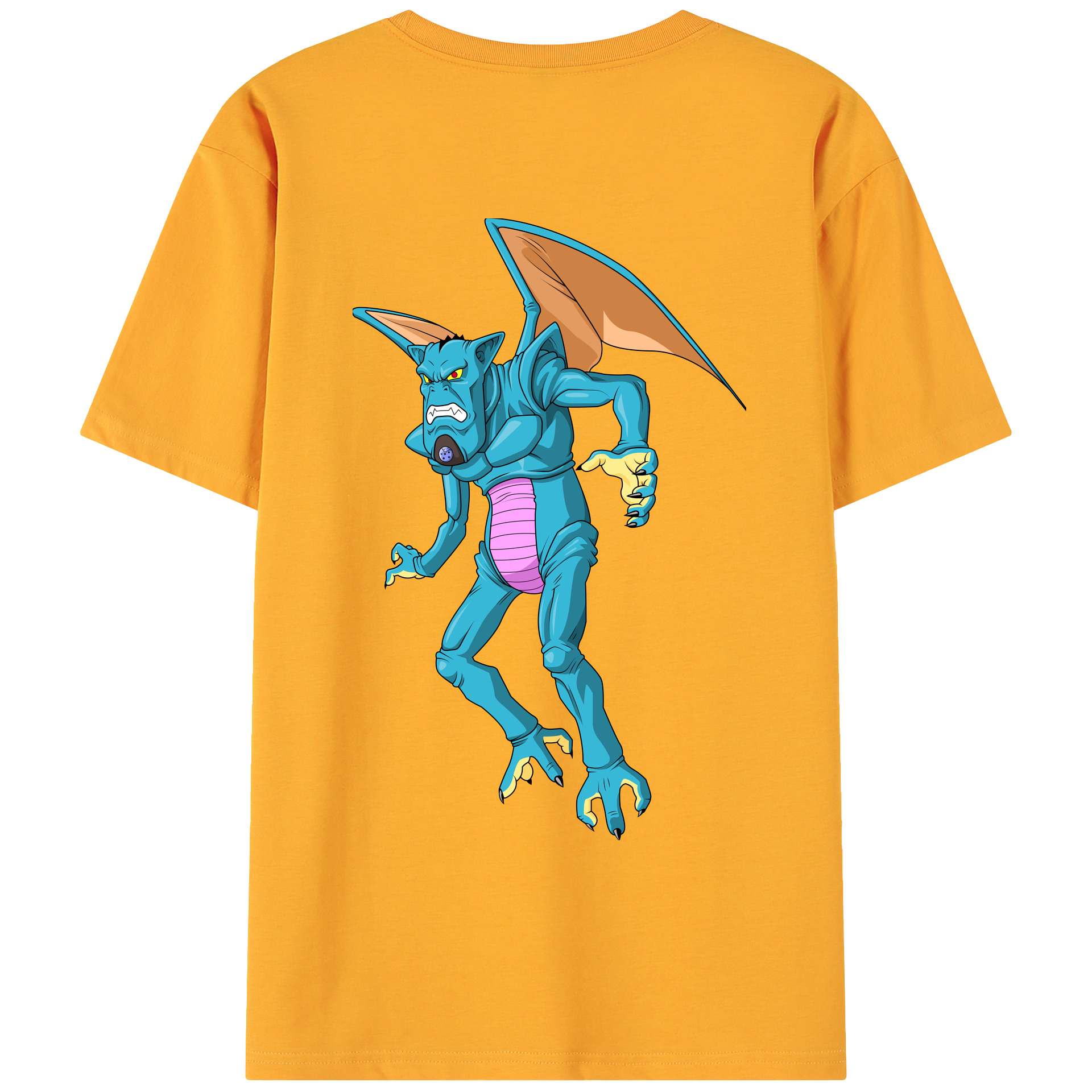 （画像用） ドラゴンボール DRAGON BALL 綿100％ メンズ半袖Tシャツ（バックプリント） 通気性