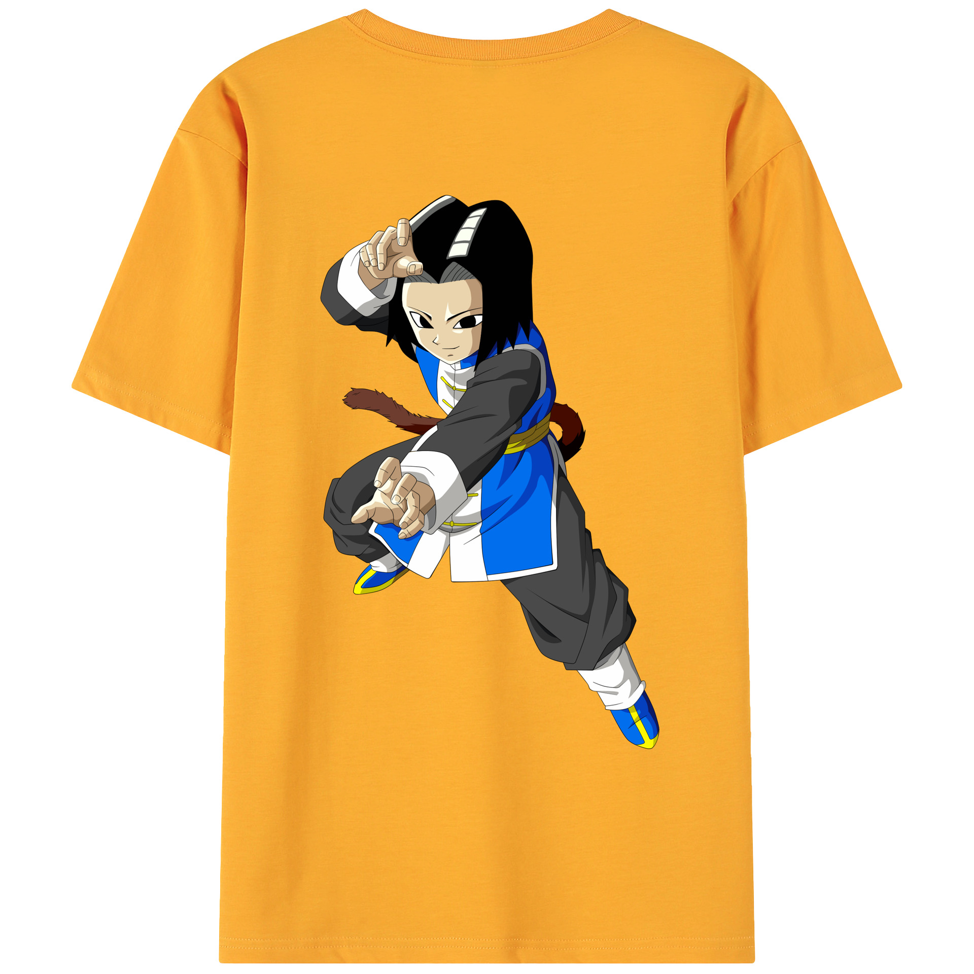 （画像用） ドラゴンボール DRAGON BALL 綿100％ メンズ半袖Tシャツ（バックプリント） 通気性