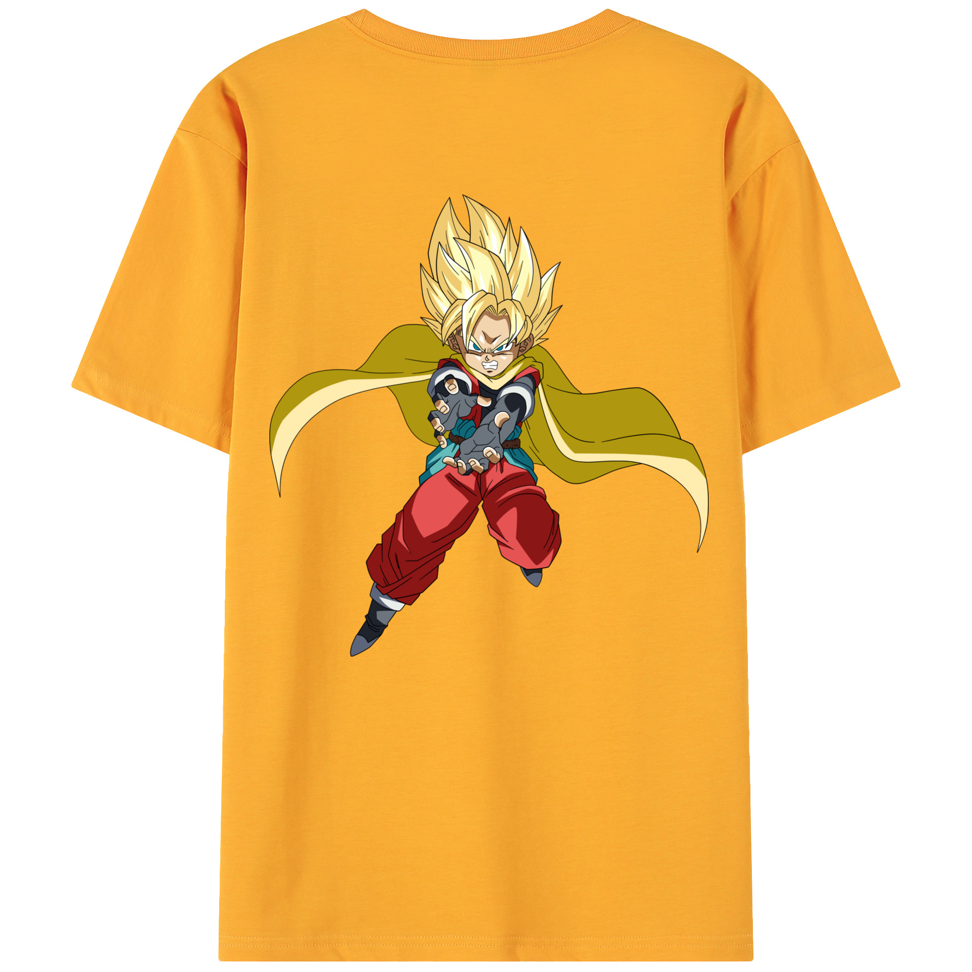 （画像用） ドラゴンボール DRAGON BALL 綿100％ メンズ半袖Tシャツ（バックプリント） 通気性
