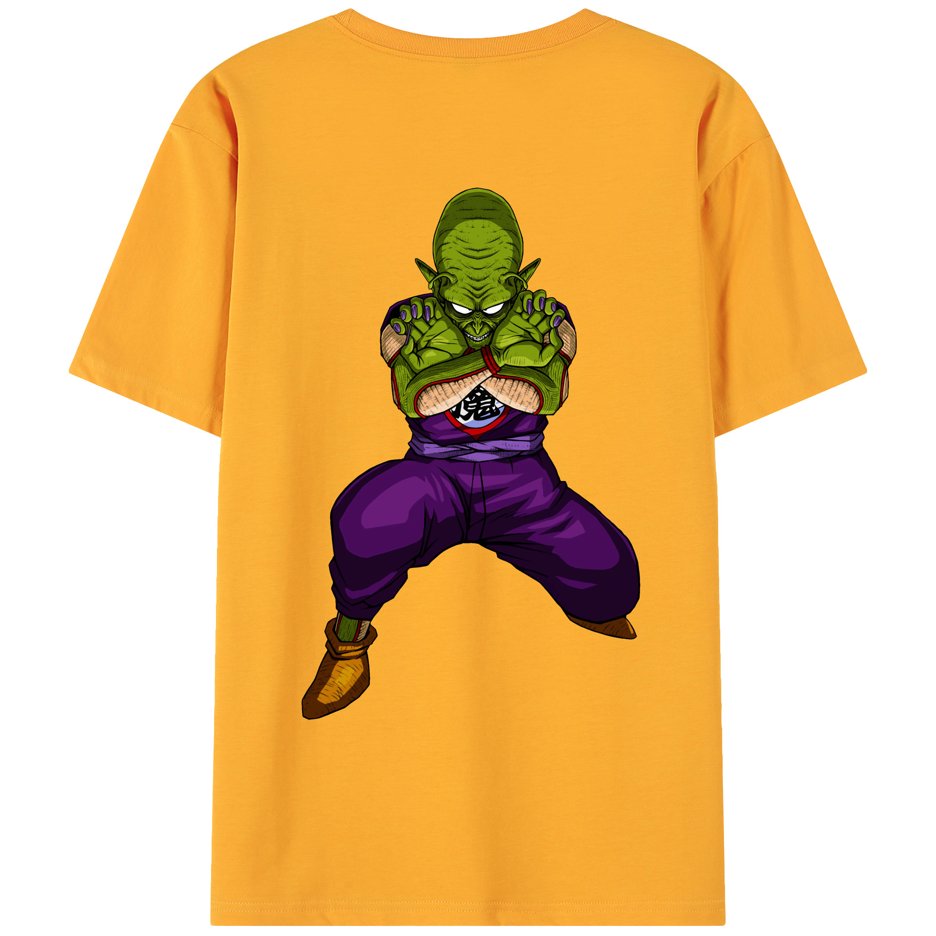 （画像用） ドラゴンボール DRAGON BALL 綿100％ メンズ半袖Tシャツ（バックプリント） 通気性