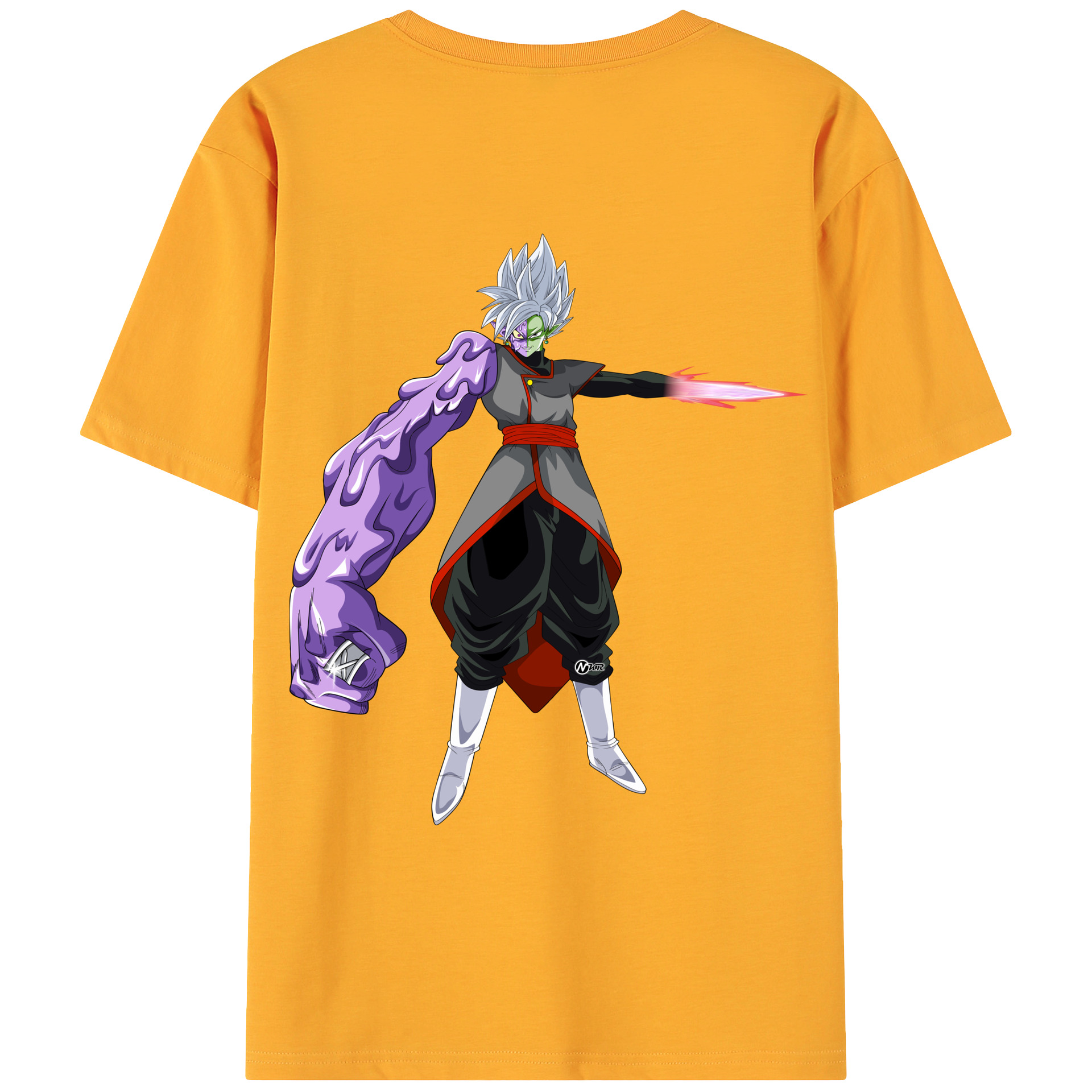（画像用） ドラゴンボール DRAGON BALL 綿100％ メンズ半袖Tシャツ（バックプリント） 通気性