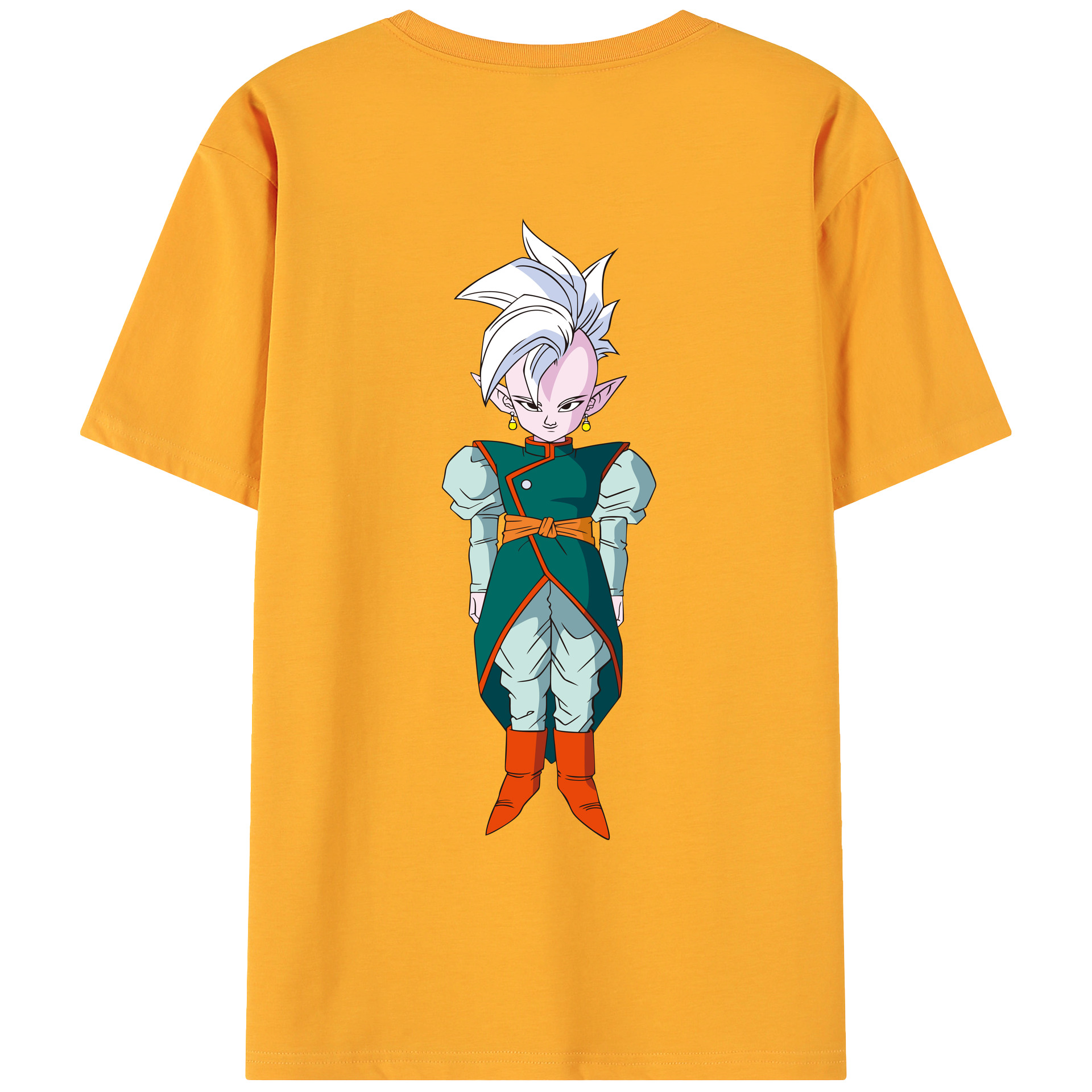 （画像用） ドラゴンボール DRAGON BALL 綿100％ メンズ半袖Tシャツ（バックプリント） 通気性
