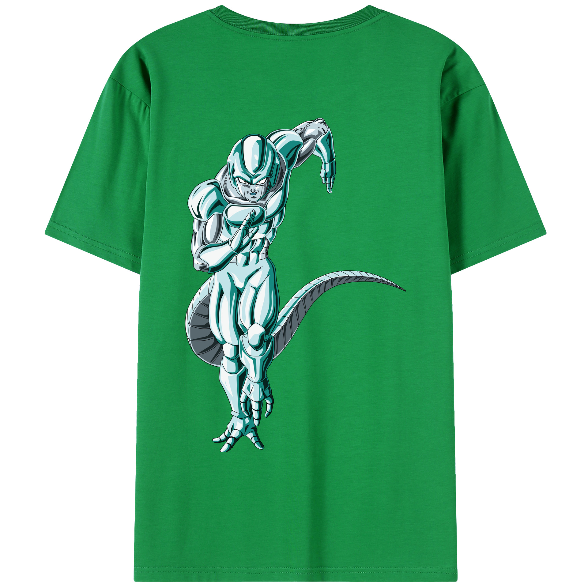 （画像用） ドラゴンボール フリーザ DRAGON BALL Frieza 綿100％ メンズ半袖Tシャツ（バックプリント） 通気性