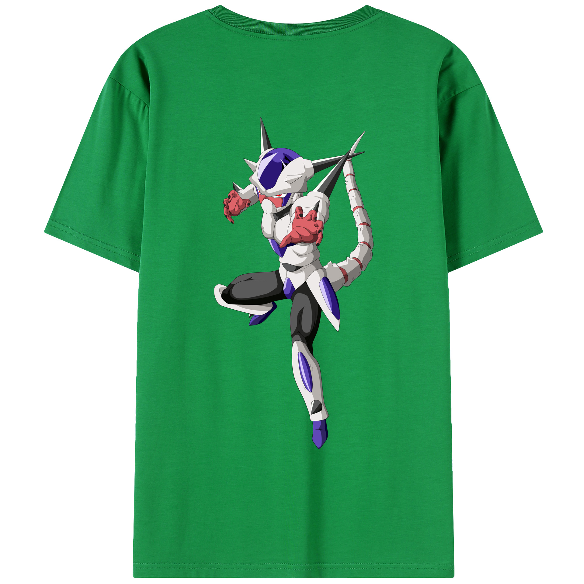（画像用） ドラゴンボール クリーサ DRAGON BALL Kulisa 綿100％ メンズ半袖Tシャツ（バックプリント） 通気性