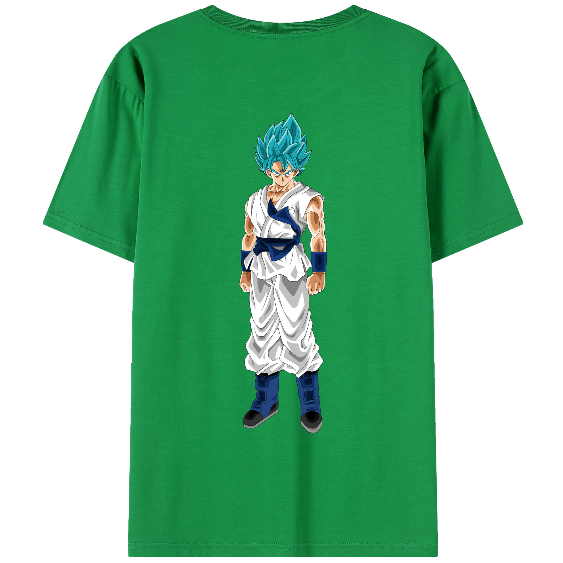 （画像用） ドラゴンボール 孫 悟飯（そんごはん）DRAGON BALL Son Gohan 綿100％ メンズ半袖Tシャツ（バックプリント） 通気性