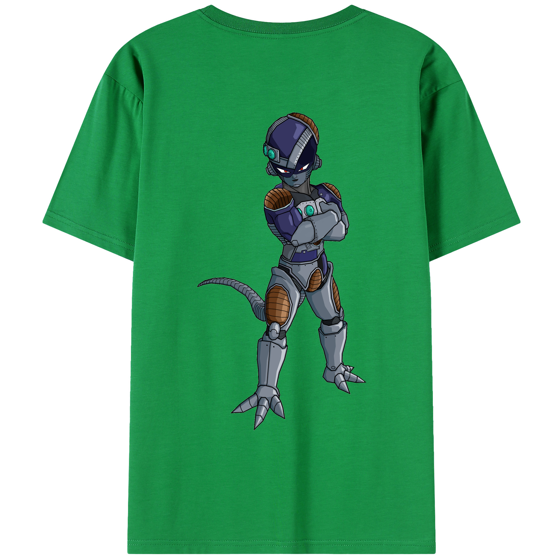 （画像用） ドラゴンボール フリーザ DRAGON BALL Frieza 綿100％ メンズ半袖Tシャツ（バックプリント） 通気性