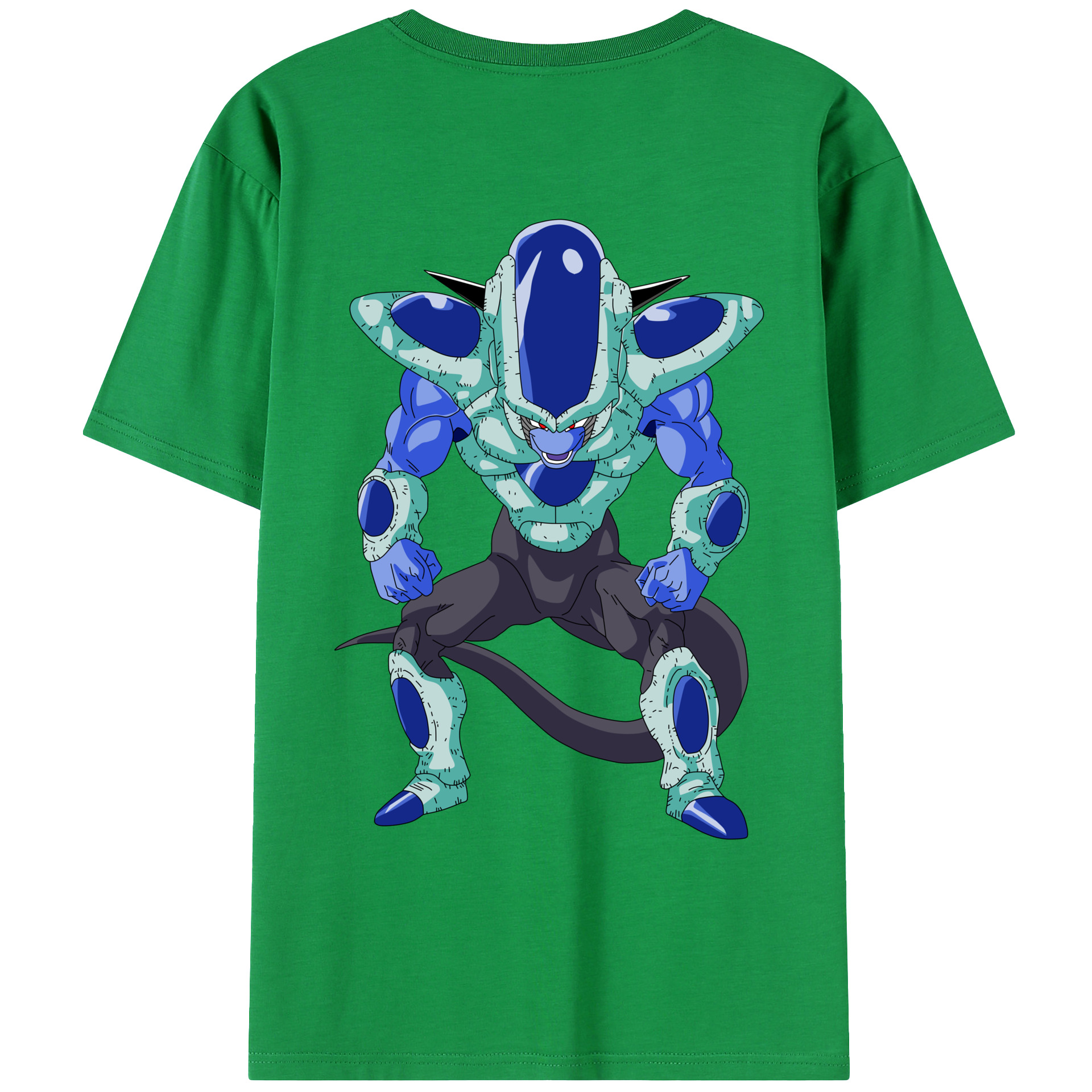 （画像用） ドラゴンボール フリーザ DRAGON BALL Frieza 綿100％ メンズ半袖Tシャツ（バックプリント） 通気性