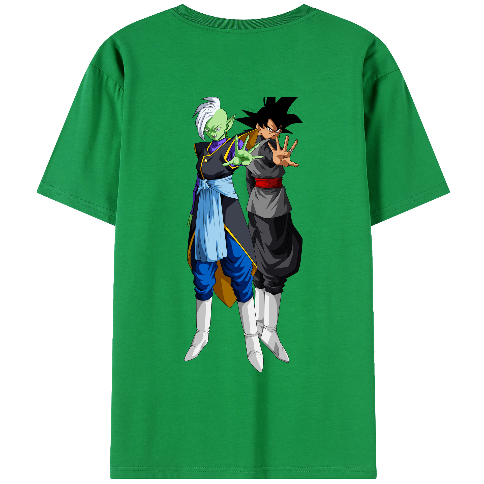 （画像用） ドラゴンボール DRAGON BALL 綿100％ メンズ半袖Tシャツ（バックプリント） 通気性