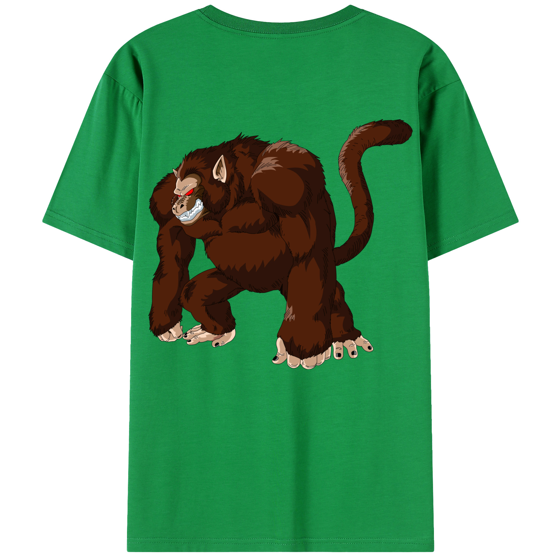 （画像用） ドラゴンボール DRAGON BALL 綿100％ メンズ半袖Tシャツ（バックプリント） 通気性