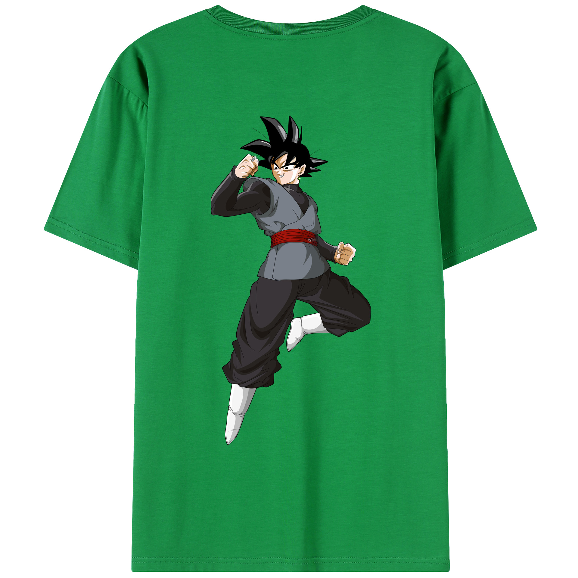 （画像用） ドラゴンボール ベジータ四世（Bejīta Yonsei）DRAGON BALL Vegeta IV 綿100％ メンズ半袖Tシャツ（バックプリント） 通気性