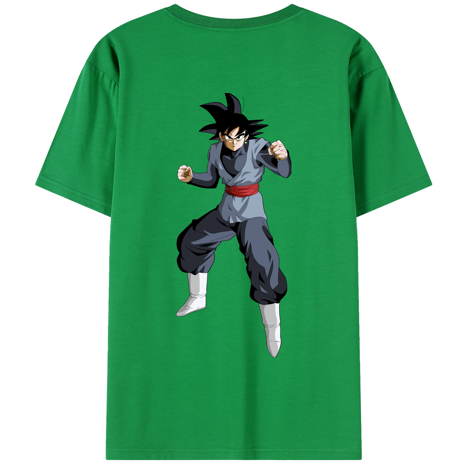 （画像用） ドラゴンボール ベジータ四世（Bejīta Yonsei）DRAGON BALL Vegeta IV 綿100％ メンズ半袖Tシャツ（バックプリント） 通気性