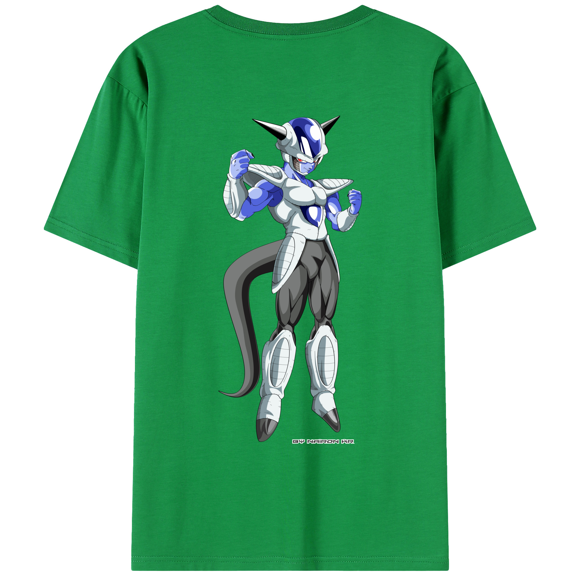 （画像用） ドラゴンボール フリーザ DRAGON BALL Frieza 綿100％ メンズ半袖Tシャツ（バックプリント） 通気性