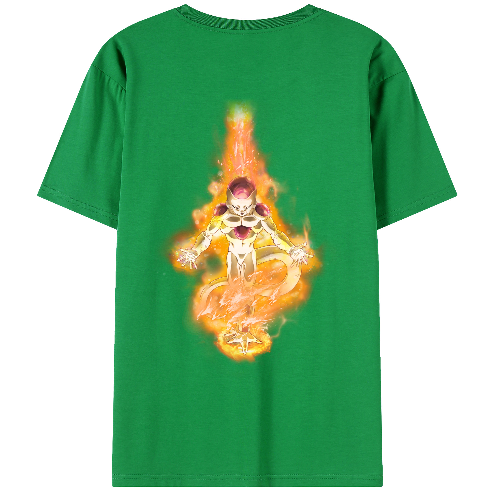 （画像用） ドラゴンボール フリーザ DRAGON BALL Frieza 綿100％ メンズ半袖Tシャツ（バックプリント） 通気性