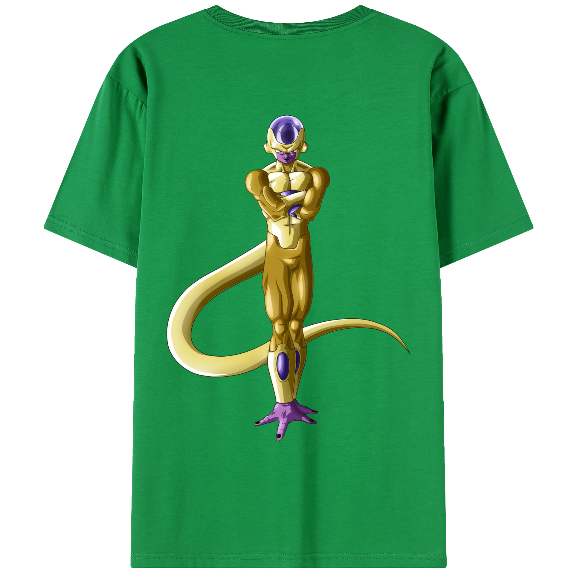 （画像用） ドラゴンボール フリーザ DRAGON BALL Frieza 綿100％ メンズ半袖Tシャツ（バックプリント） 通気性