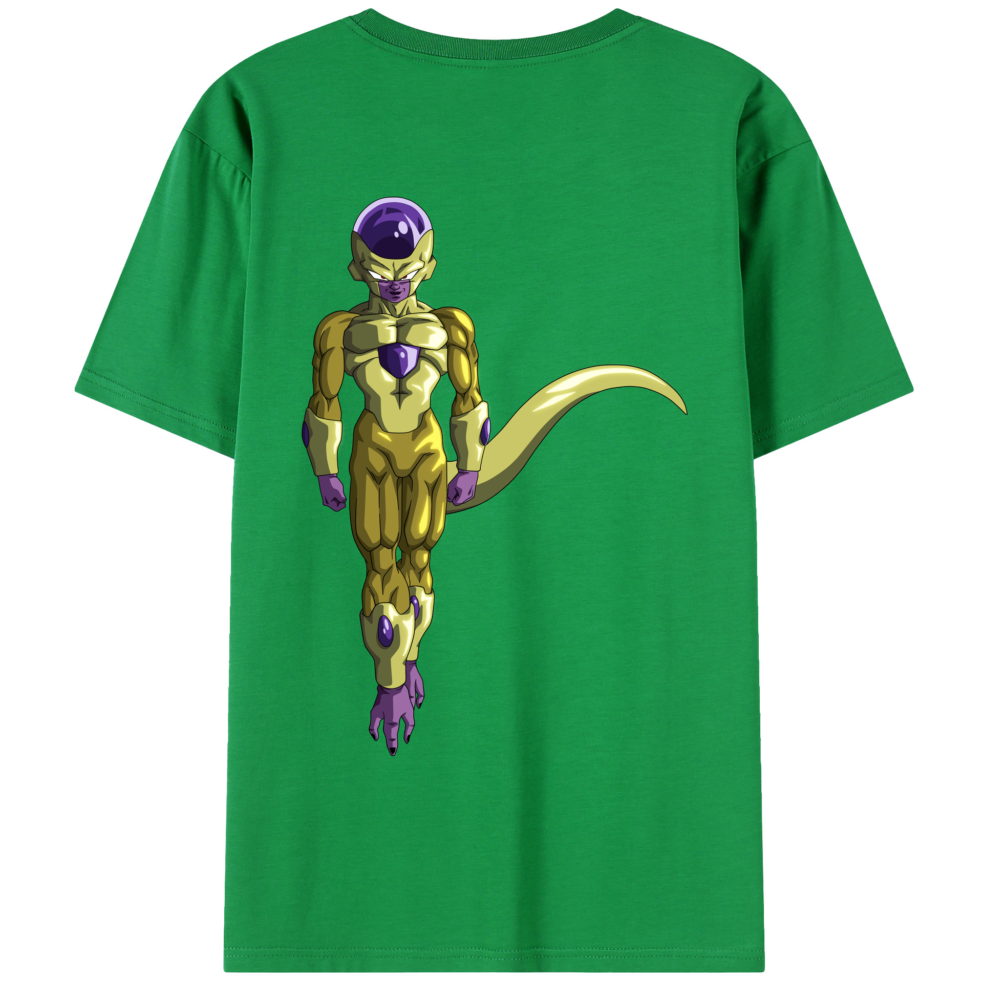 （画像用） ドラゴンボール フリーザ DRAGON BALL Frieza 綿100％ メンズ半袖Tシャツ（バックプリント） 通気性
