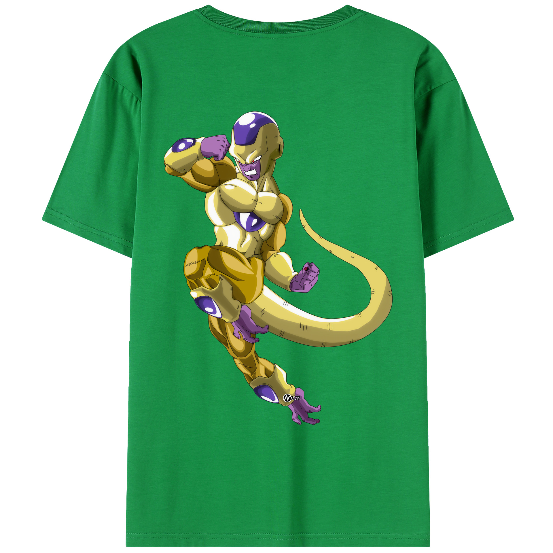 （画像用） ドラゴンボール フリーザ DRAGON BALL Frieza 綿100％ メンズ半袖Tシャツ（バックプリント） 通気性