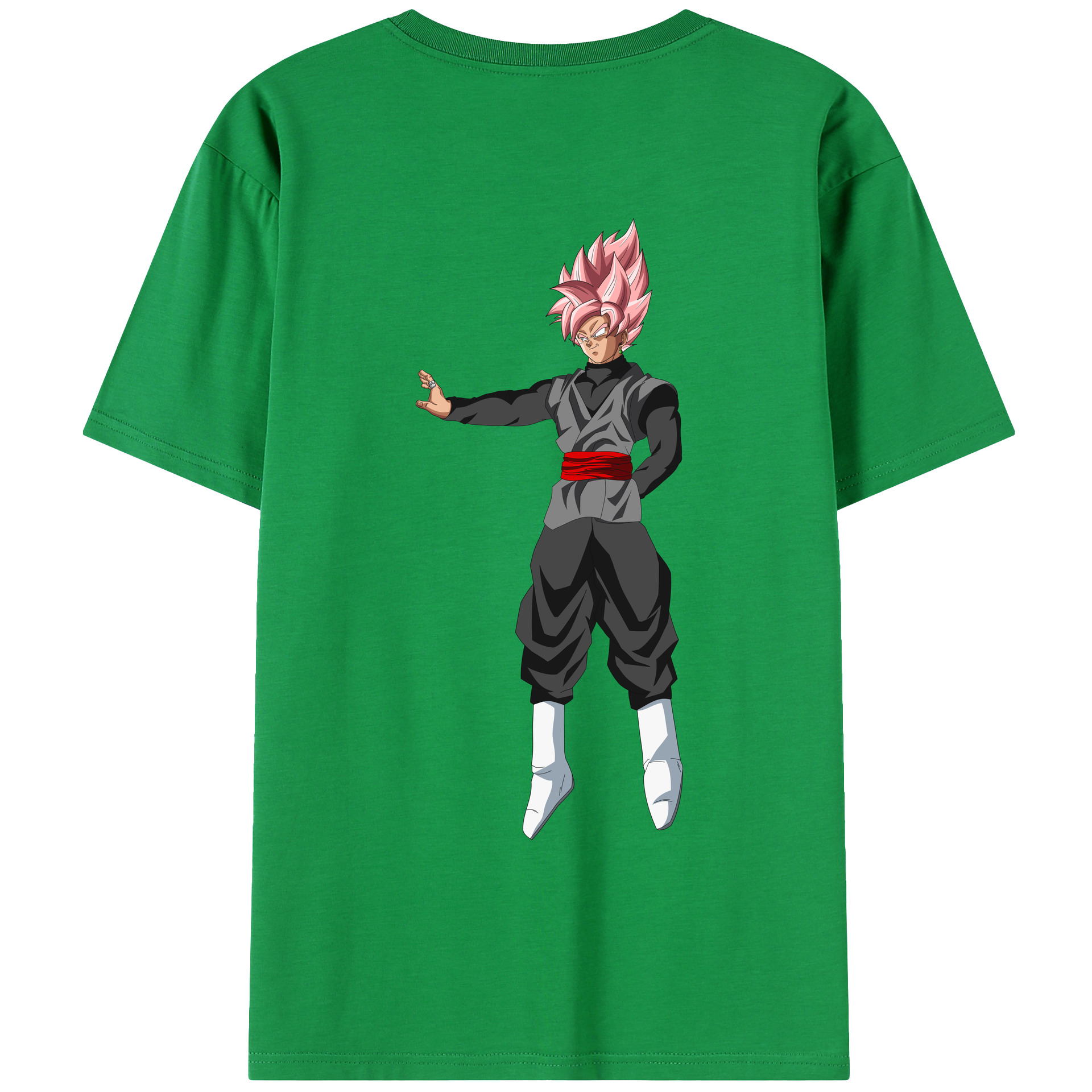 （画像用） ドラゴンボール ベジット DRAGON BALL Vegetto 綿100％ メンズ半袖Tシャツ（バックプリント） 通気性