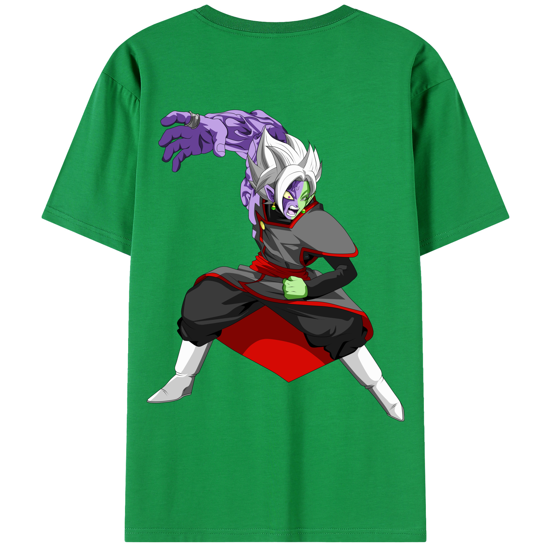 （画像用） ドラゴンボール ベジット DRAGON BALL Vegetto 綿100％ メンズ半袖Tシャツ（バックプリント） 通気性