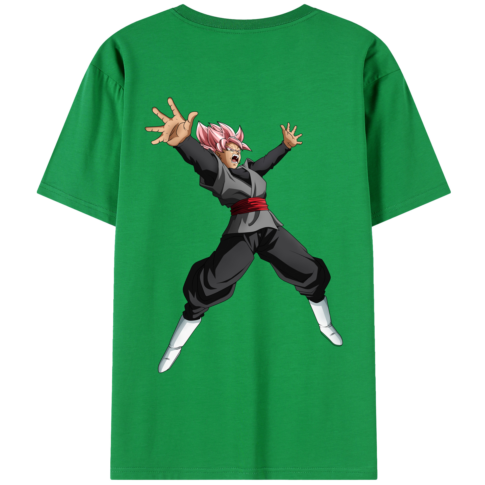 （画像用） ドラゴンボール ベジット DRAGON BALL Vegetto 綿100％ メンズ半袖Tシャツ（バックプリント） 通気性