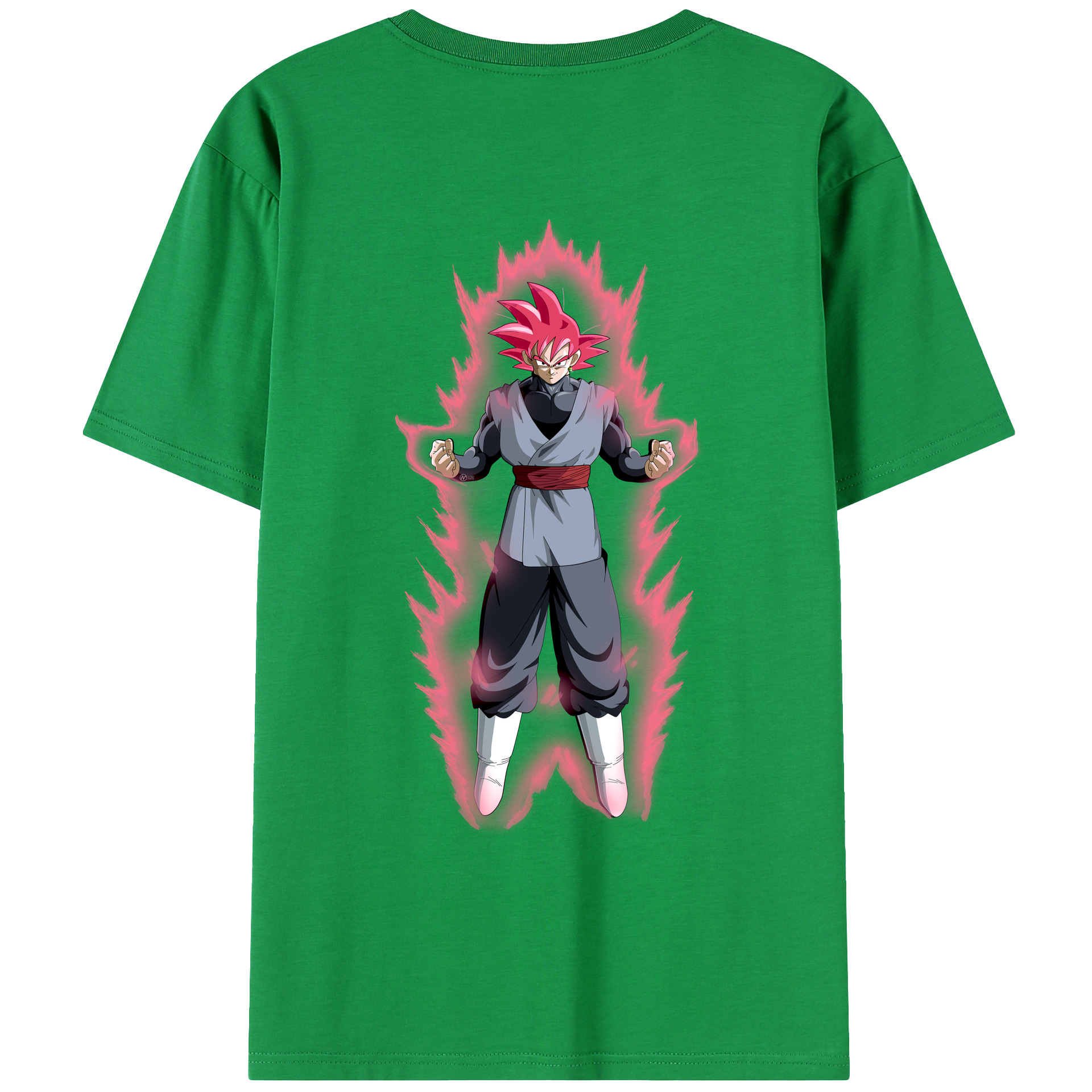 （画像用） ドラゴンボール ベジット DRAGON BALL Vegetto 綿100％ メンズ半袖Tシャツ（バックプリント） 通気性