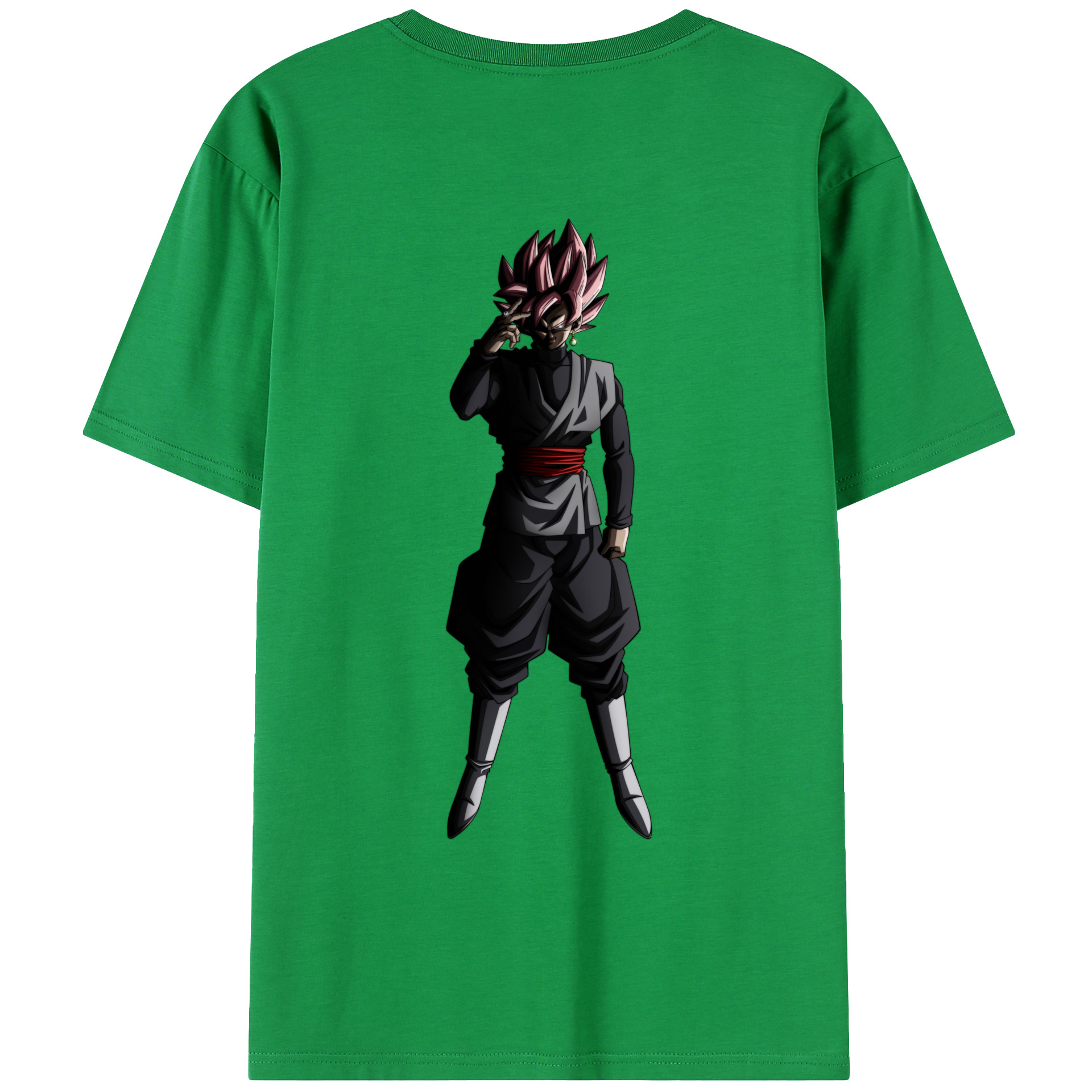 （画像用） ドラゴンボール ベジット DRAGON BALL Vegetto 綿100％ メンズ半袖Tシャツ（バックプリント） 通気性