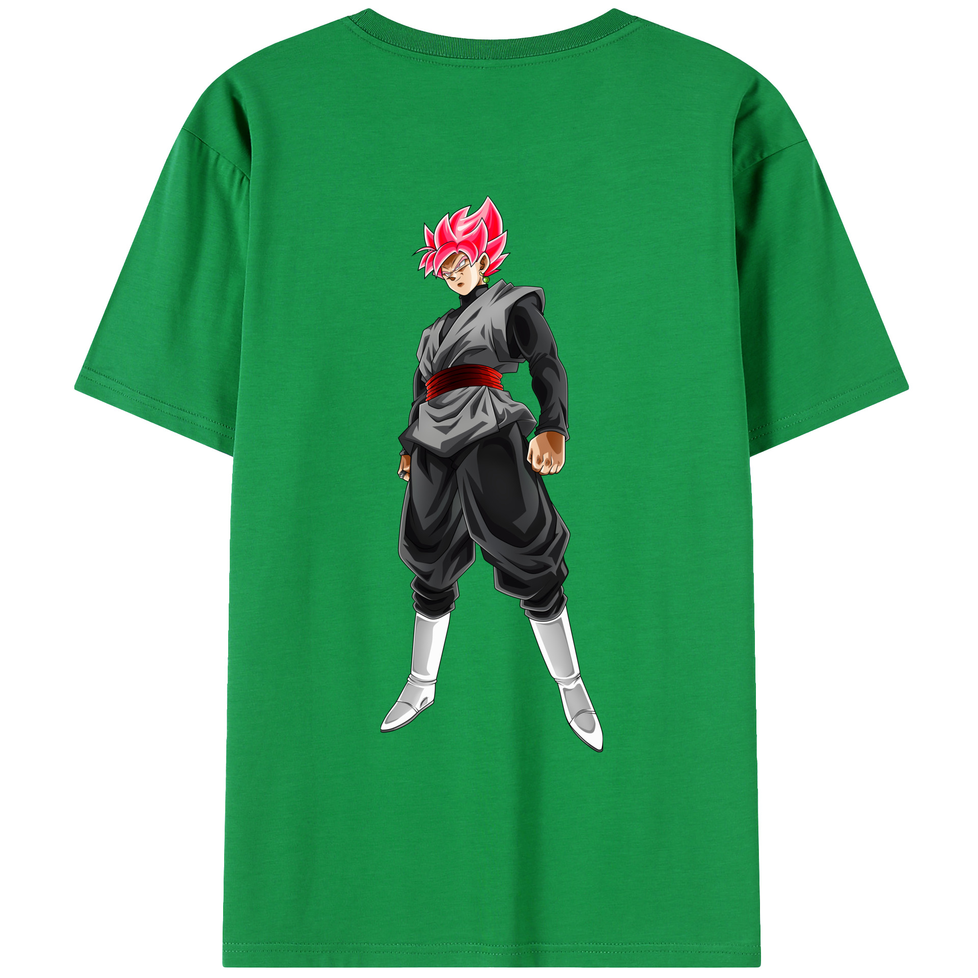 （画像用） ドラゴンボール ベジット DRAGON BALL Vegetto 綿100％ メンズ半袖Tシャツ（バックプリント） 通気性