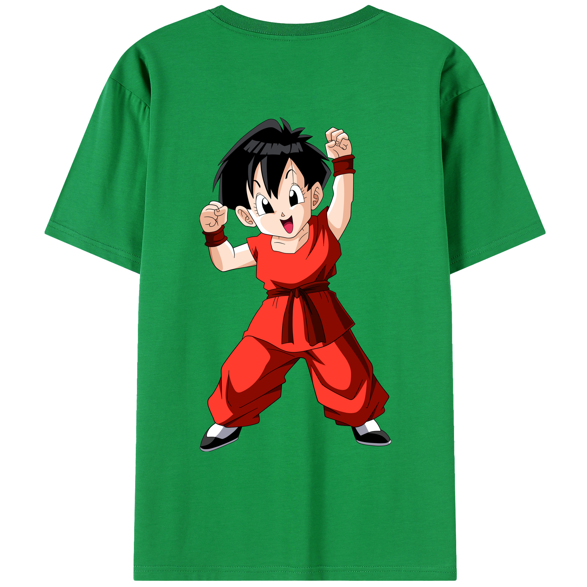 （画像用） ドラゴンボール パン DRAGON BALL Pan 綿100％ メンズ半袖Tシャツ（バックプリント） 通気性
