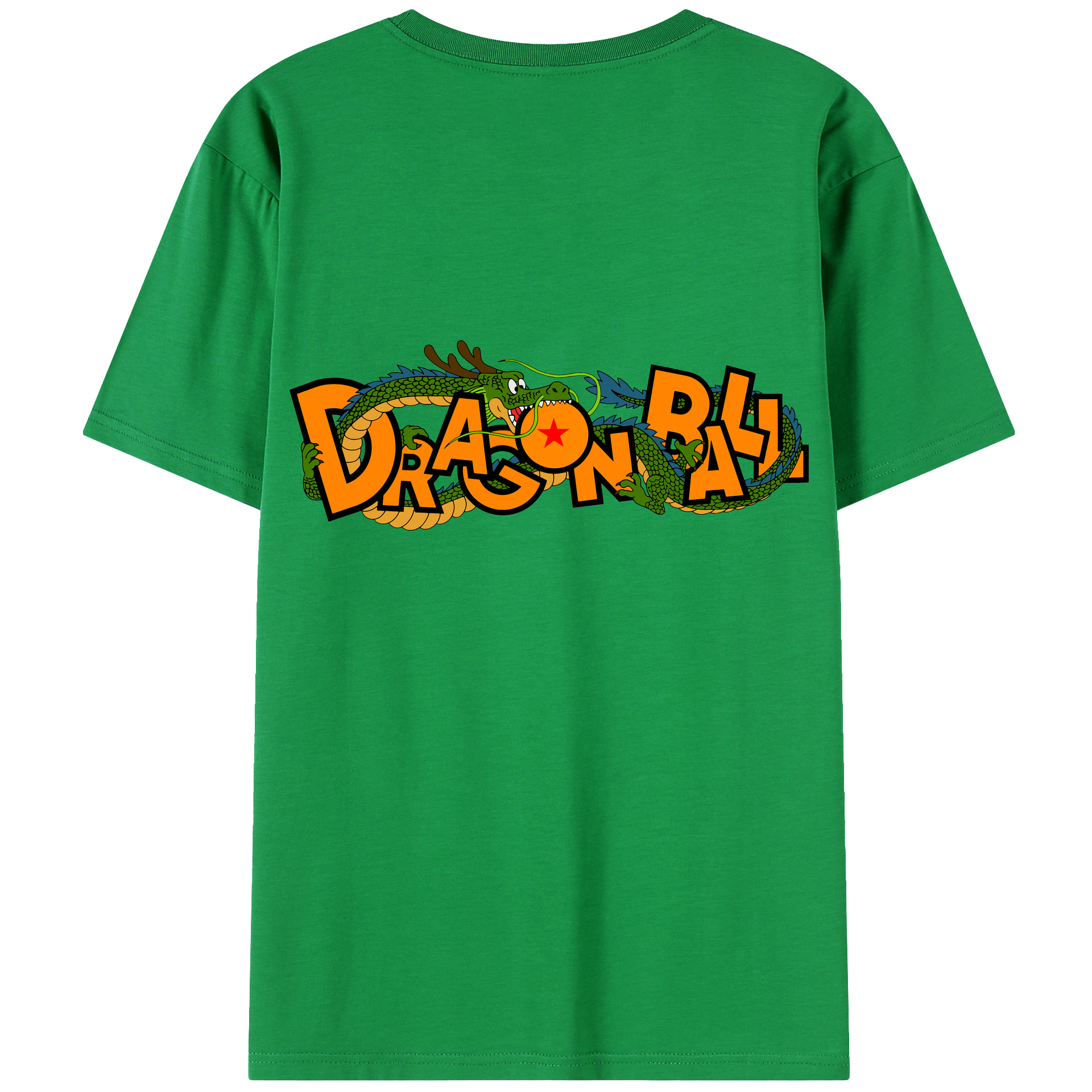 （画像用） ドラゴンボール DRAGON BALL 綿100％ メンズ半袖Tシャツ（バックプリント） 通気性