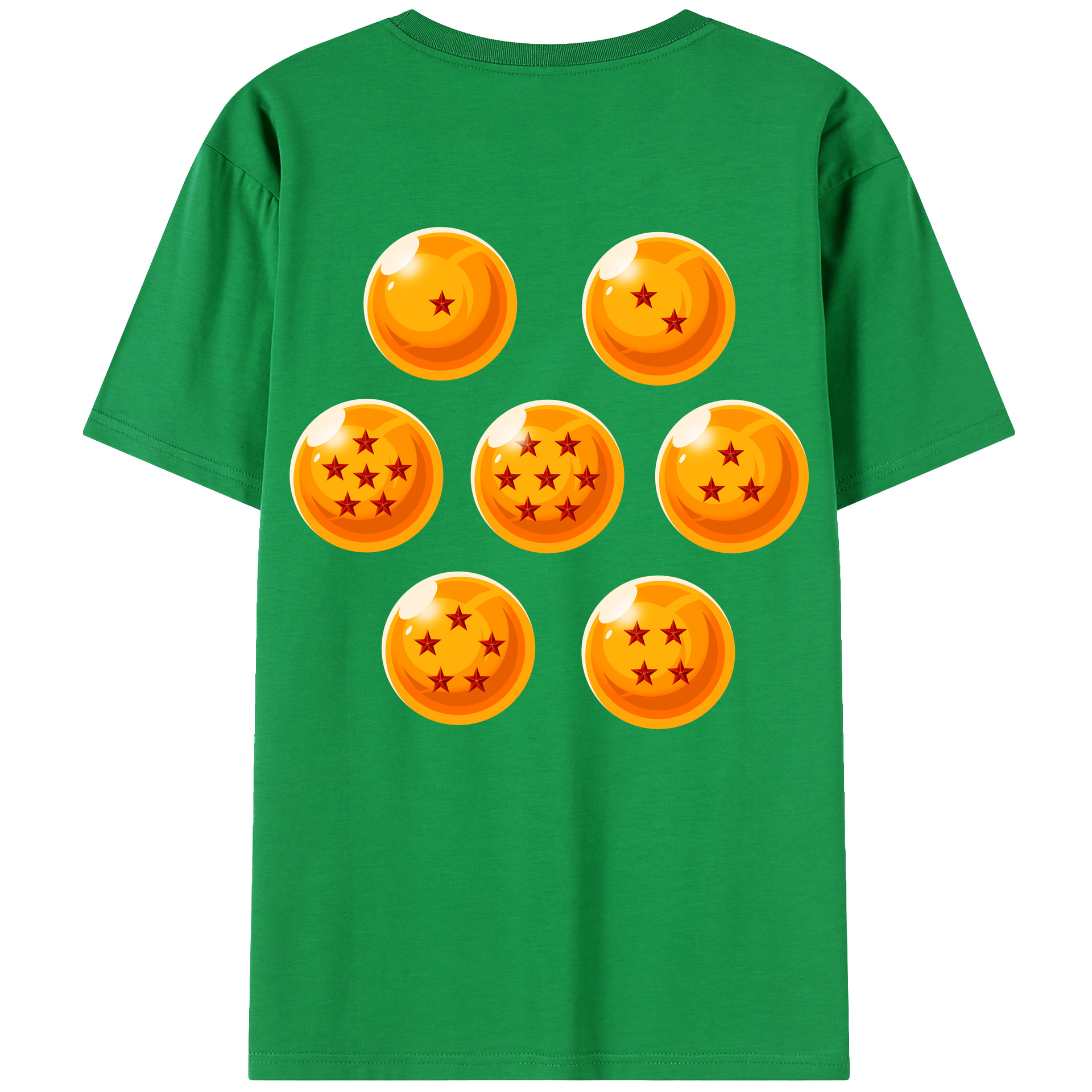 （画像用） ドラゴンボール DRAGON BALL 綿100％ メンズ半袖Tシャツ（バックプリント） 通気性