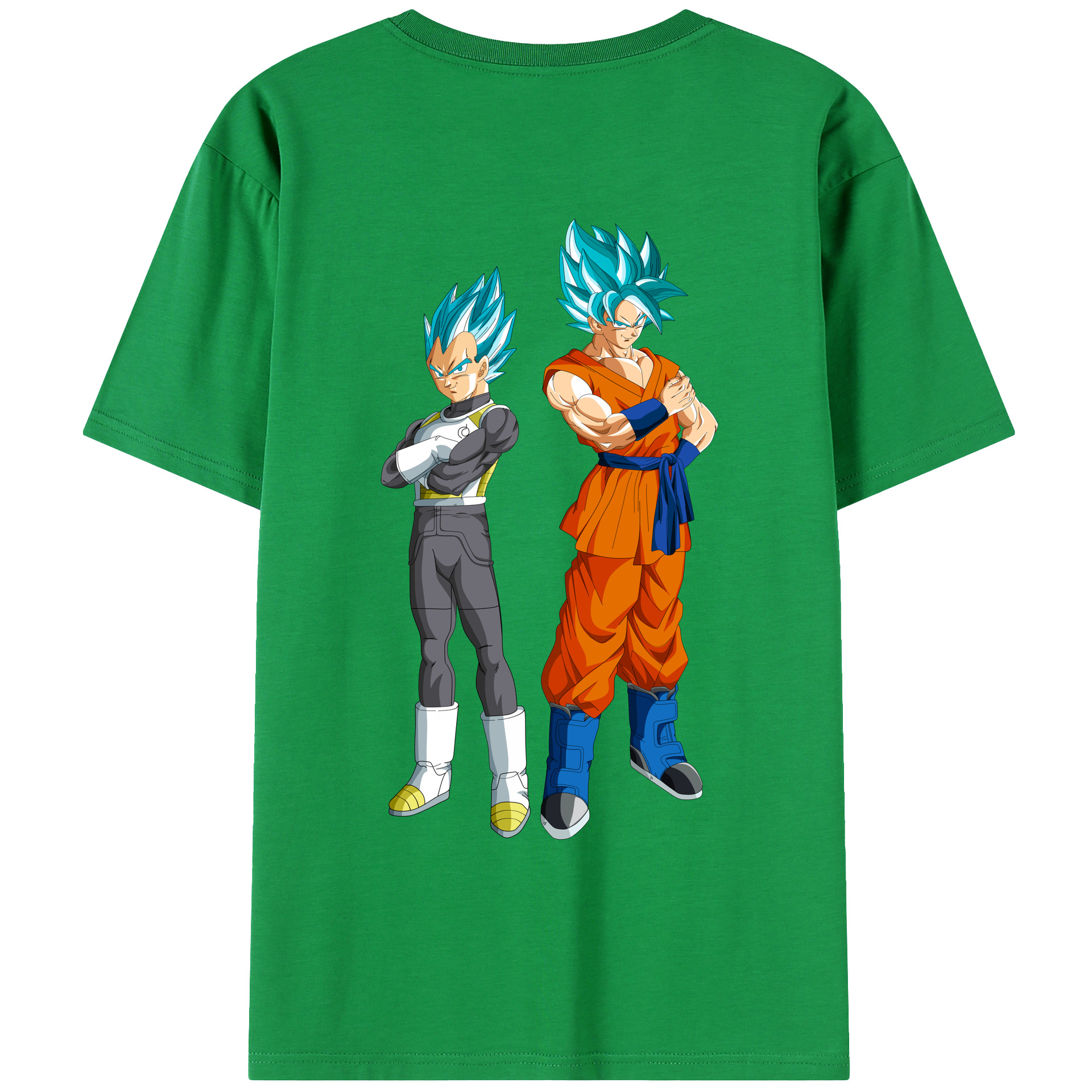 （画像用） ドラゴンボール DRAGON BALL 綿100％ メンズ半袖Tシャツ（バックプリント） 通気性