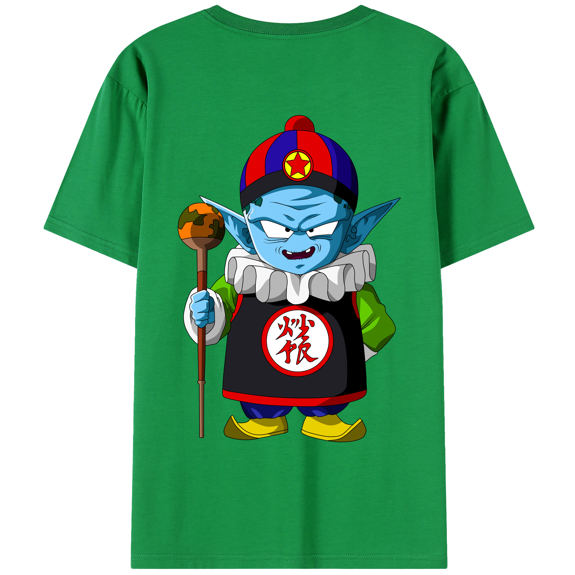（画像用） ドラゴンボール DRAGON BALL 綿100％ メンズ半袖Tシャツ（バックプリント） 通気性