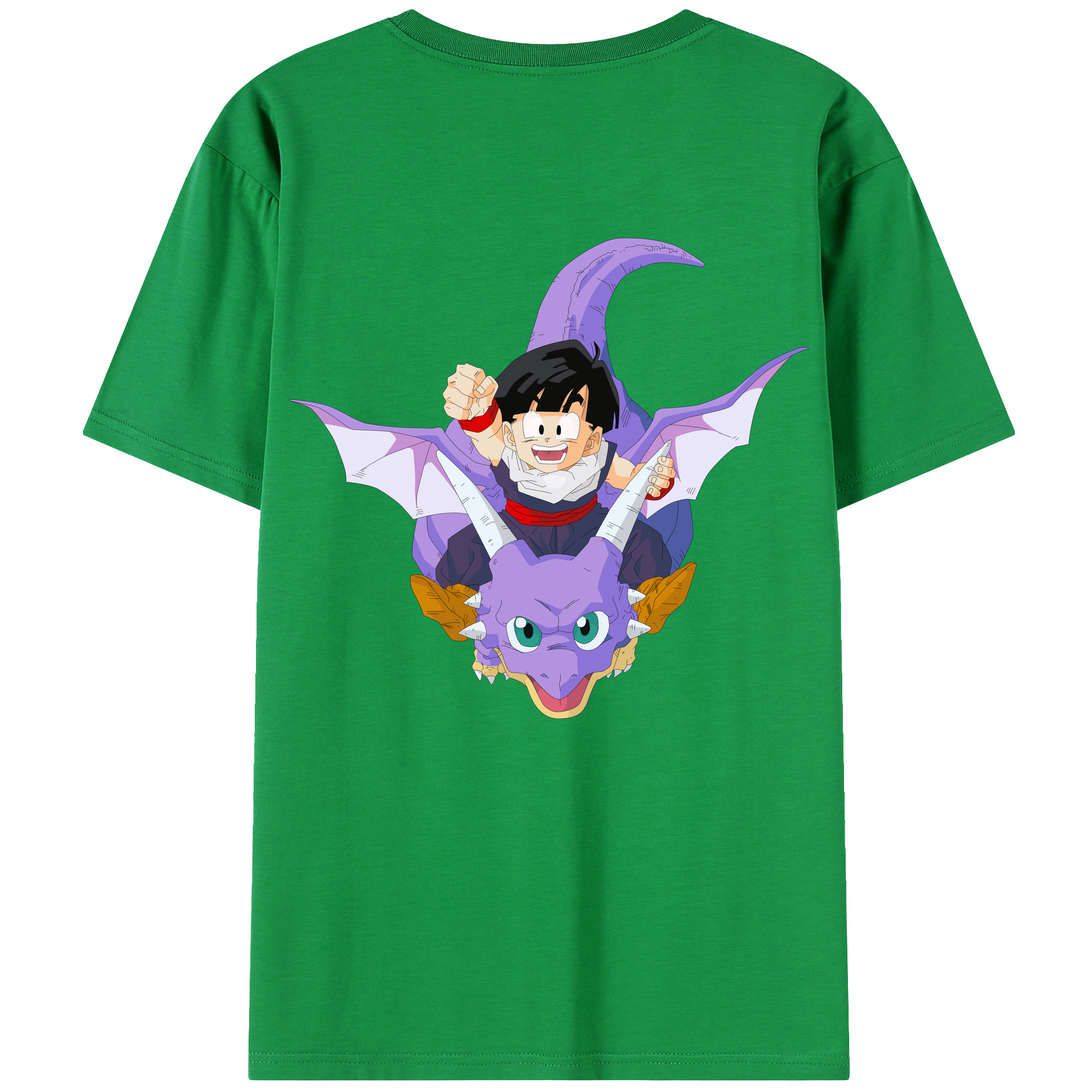 （画像用） ドラゴンボール DRAGON BALL 綿100％ メンズ半袖Tシャツ（バックプリント） 通気性