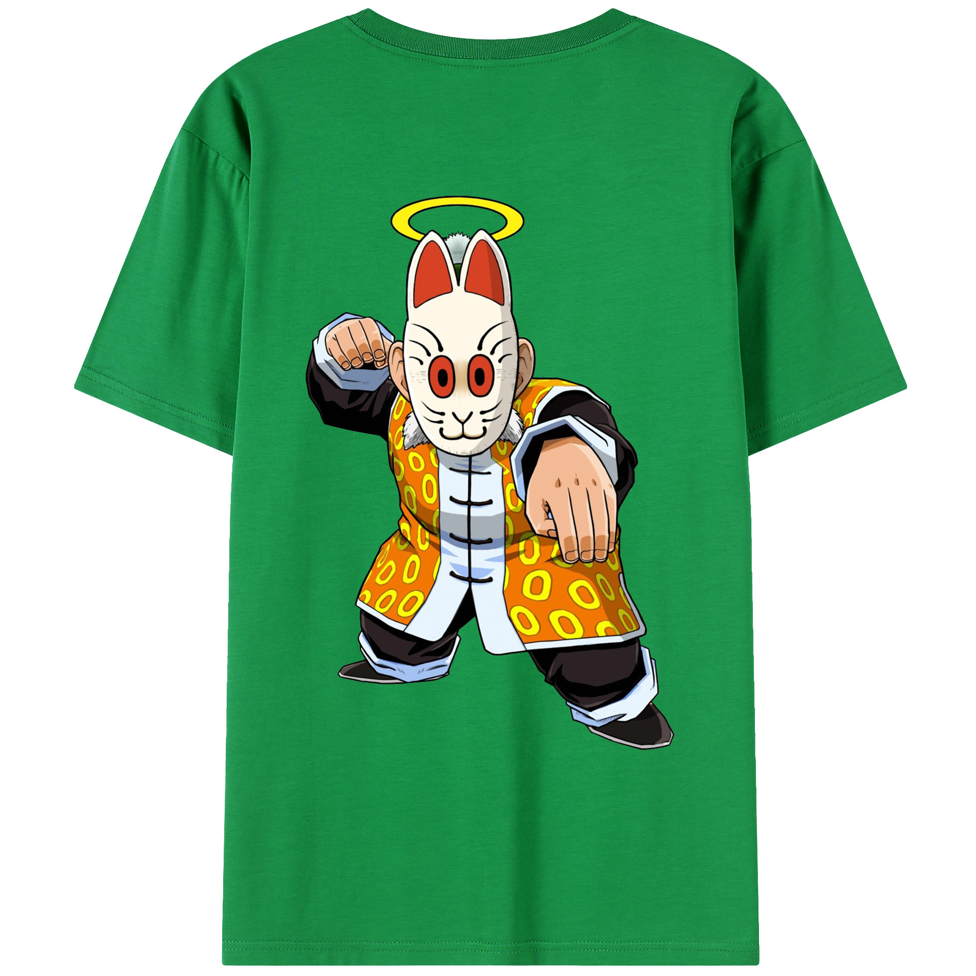 （画像用） ドラゴンボール DRAGON BALL 綿100％ メンズ半袖Tシャツ（バックプリント） 通気性